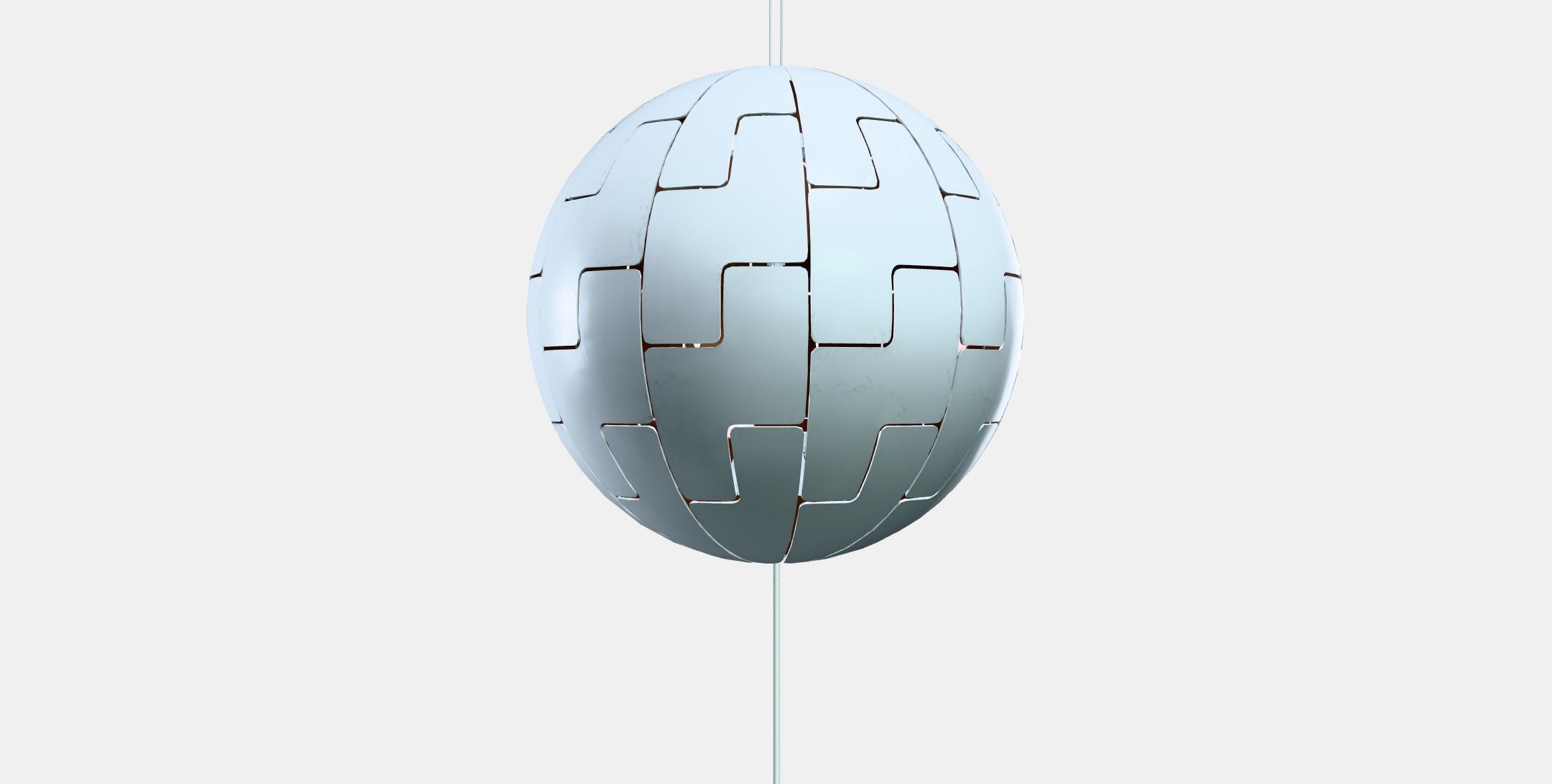 IKEA PS 2014 pendant lamp Low-poly 3D model_7
