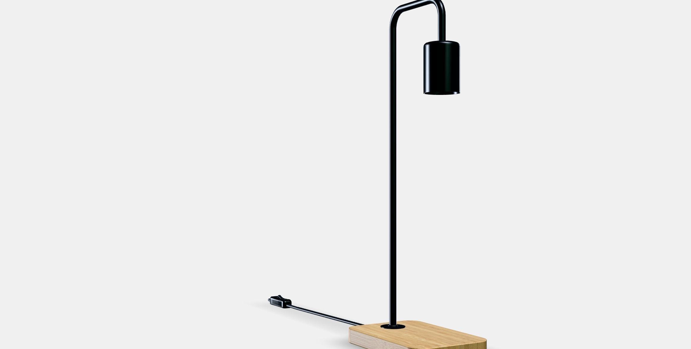 TVARHAND table lamp Low-poly 3D model_9