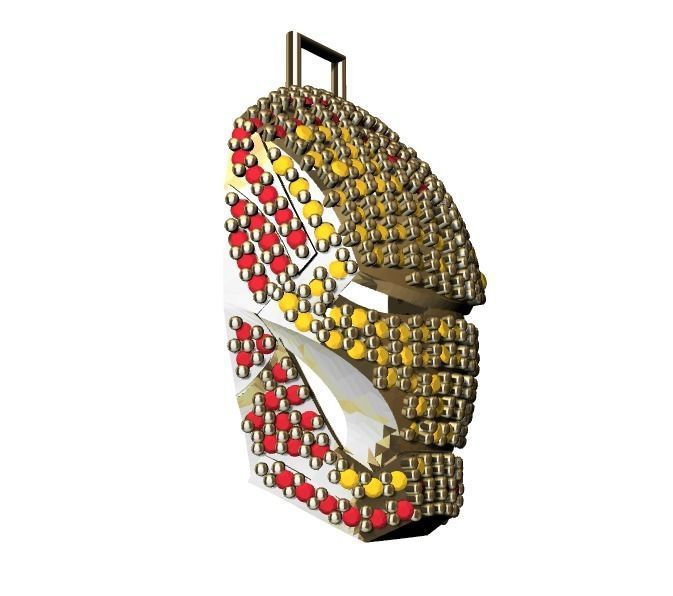 dijes- Colgante irin man -v- 3D print model_1