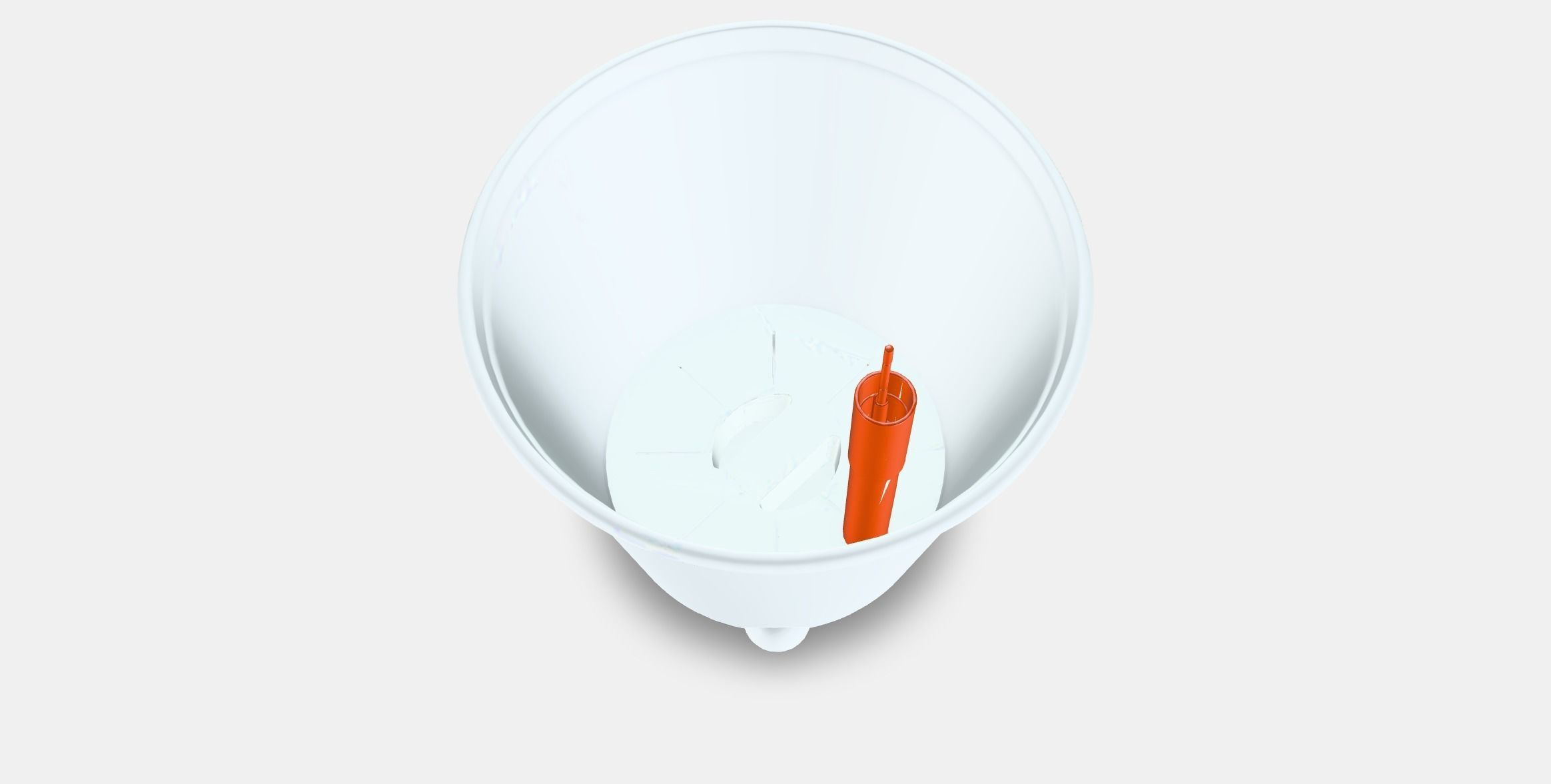 IKEA PS FEJO self-watering pot Low-poly 3D model_4