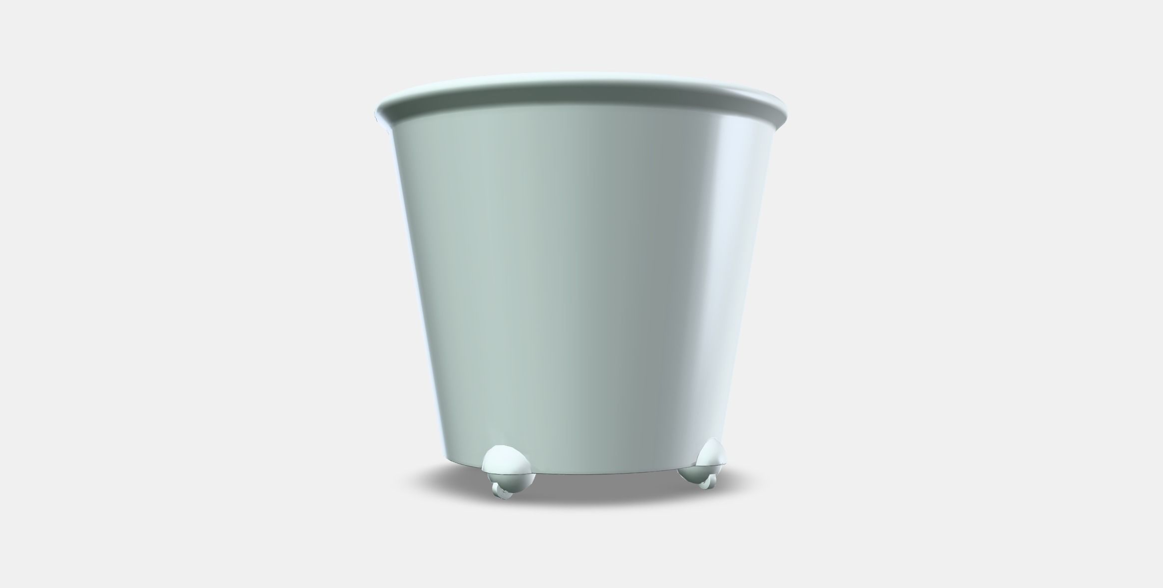 IKEA PS FEJO self-watering pot Low-poly 3D model_12