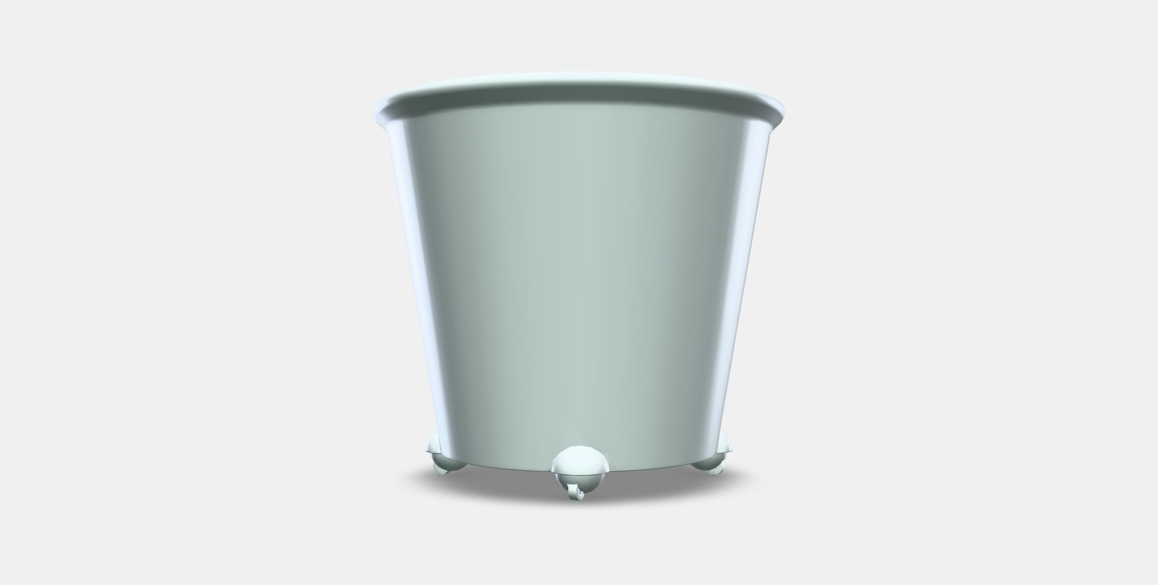 IKEA PS FEJO self-watering pot Low-poly 3D model_10