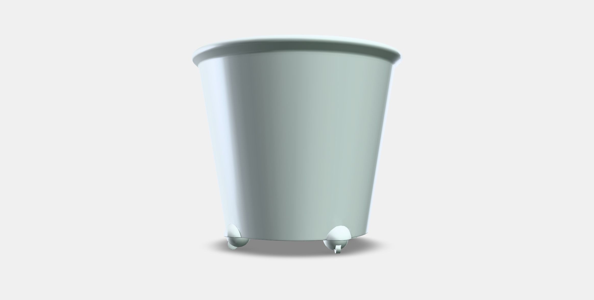 IKEA PS FEJO self-watering pot Low-poly 3D model_6