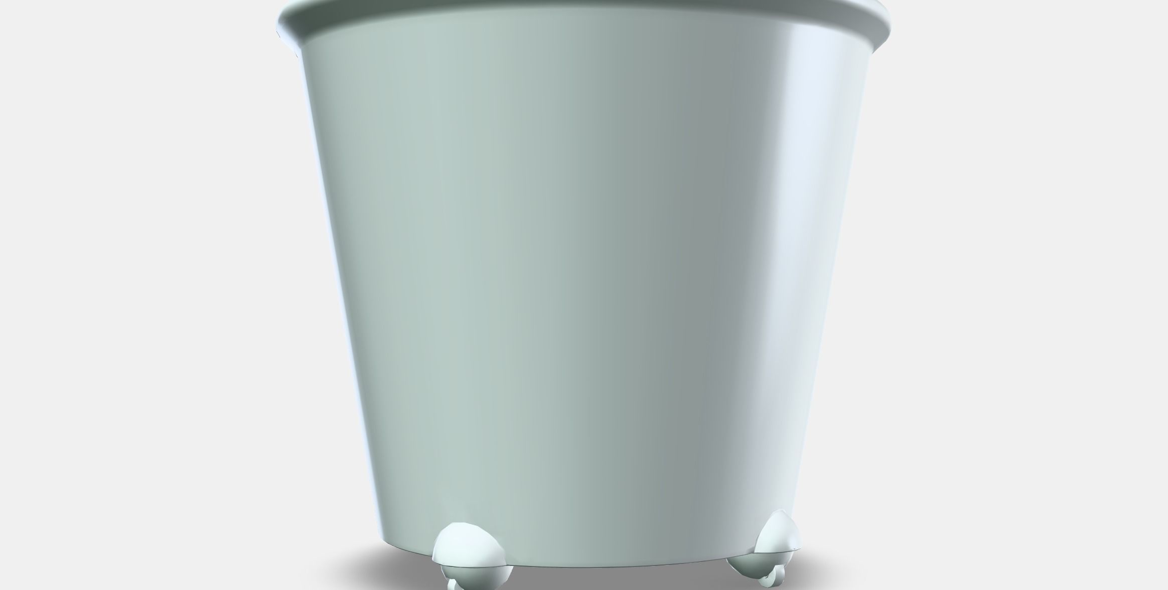IKEA PS FEJO self-watering pot Low-poly 3D model_13