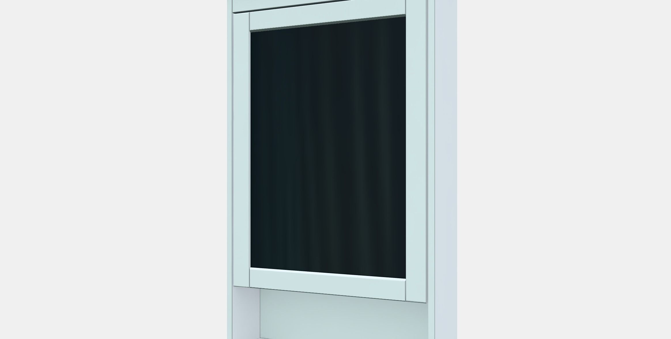 HEMNES mirror cabinet 1 door Low-poly 3D model_13