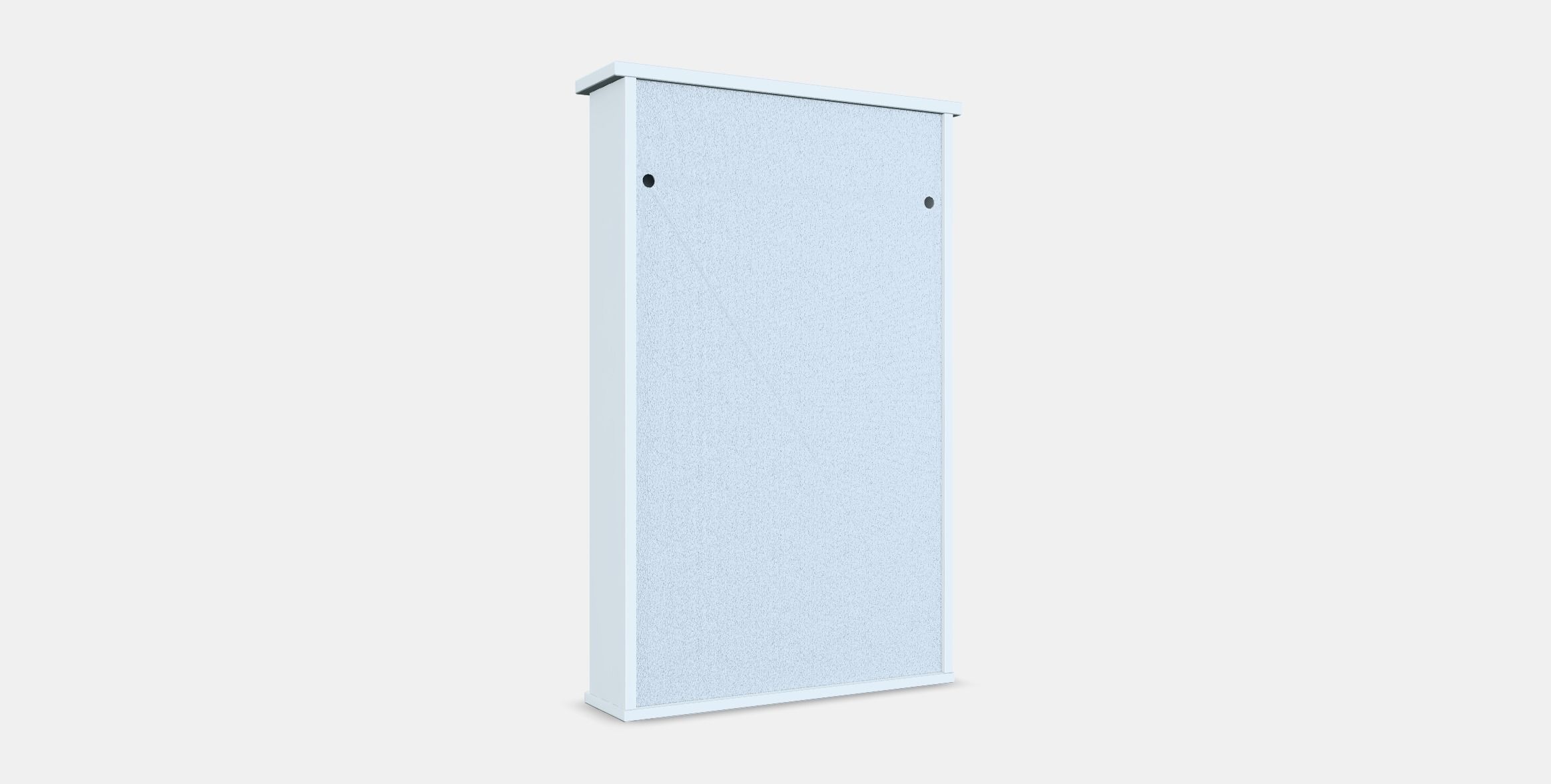 HEMNES mirror cabinet 1 door Low-poly 3D model_16