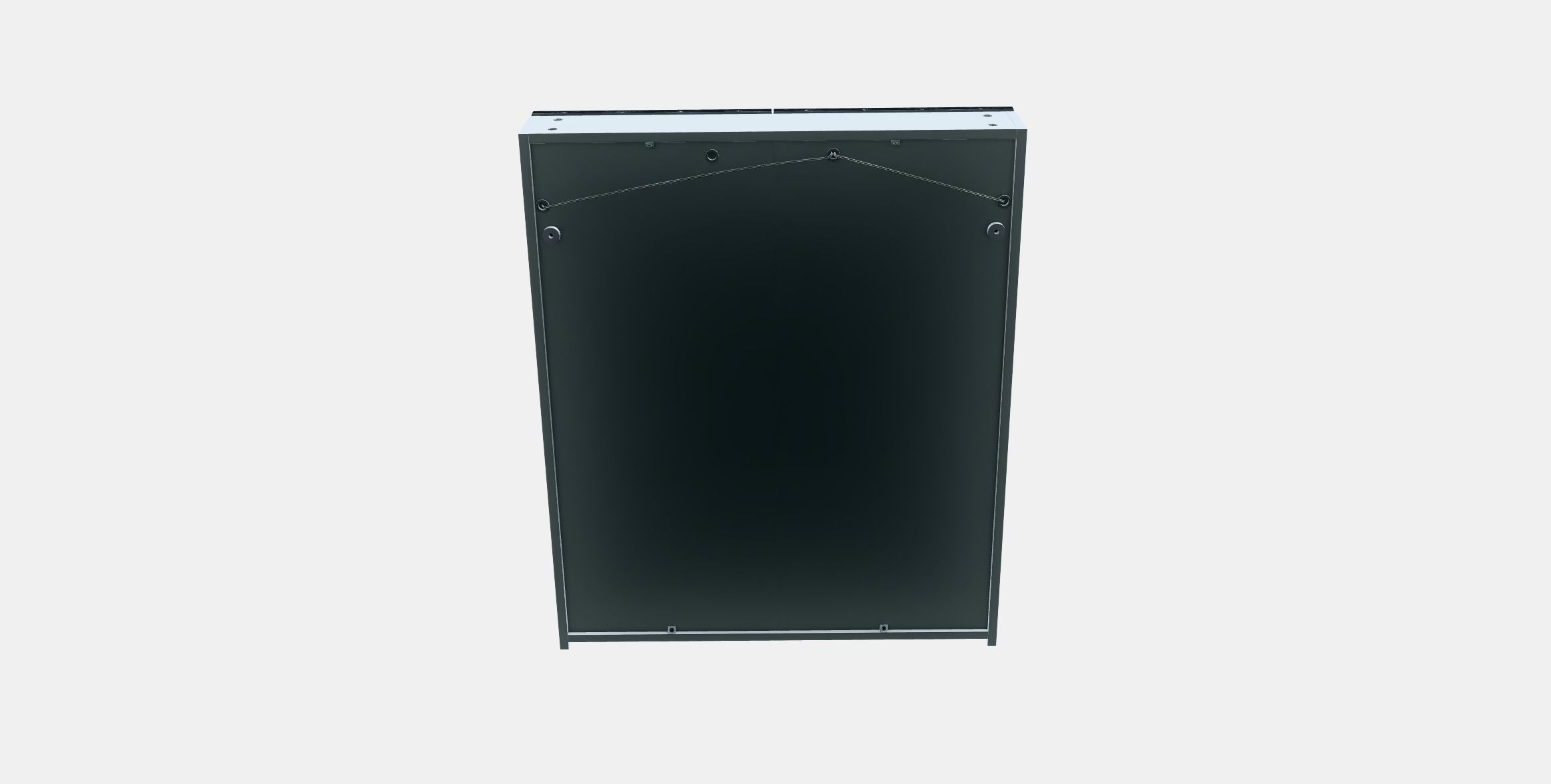 STORJORM mirror cabinet w 2 doorsint Bel Low-poly 3D model_9