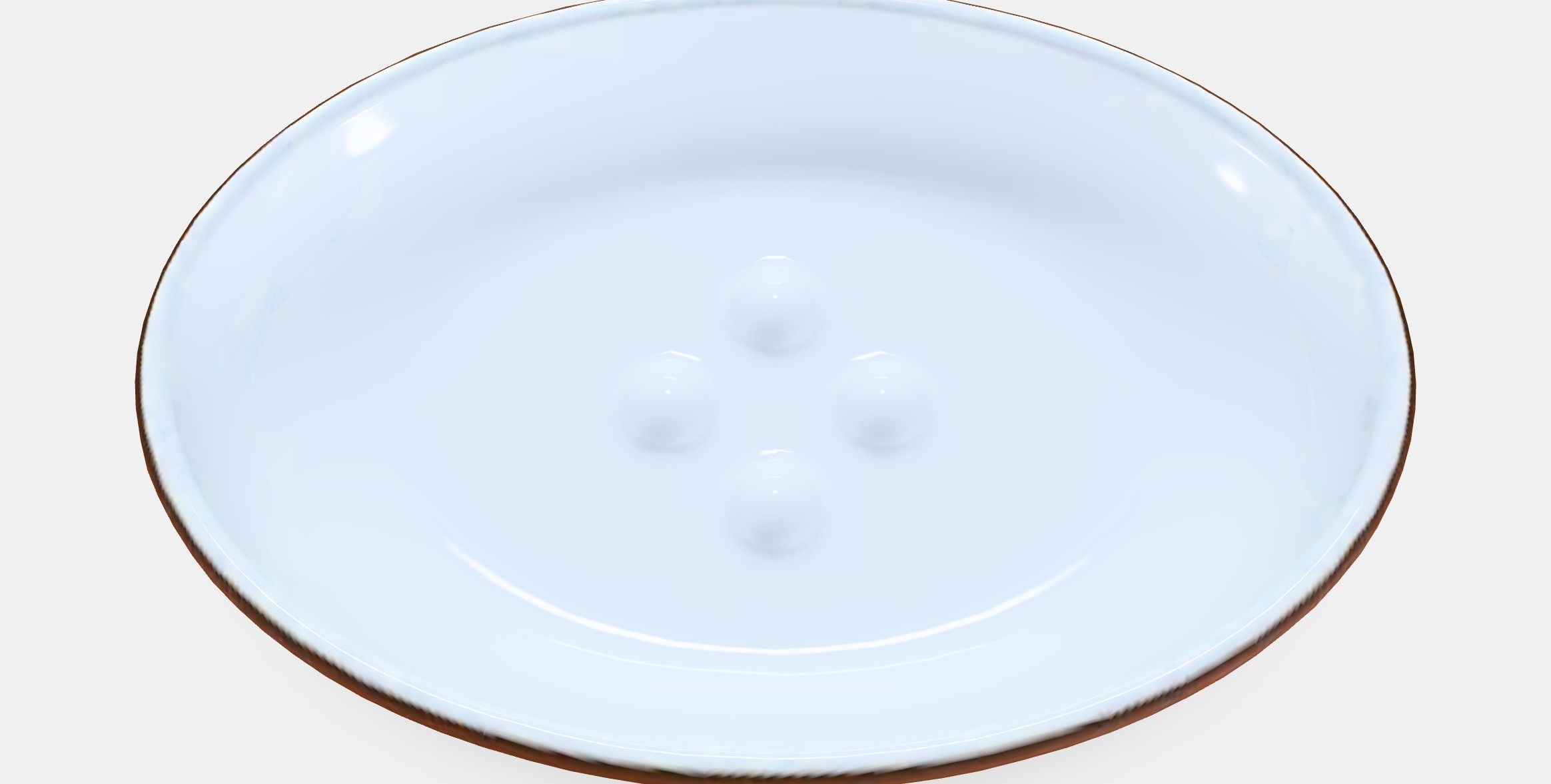 EKOLN soap dish 2 Low-poly 3D model_4