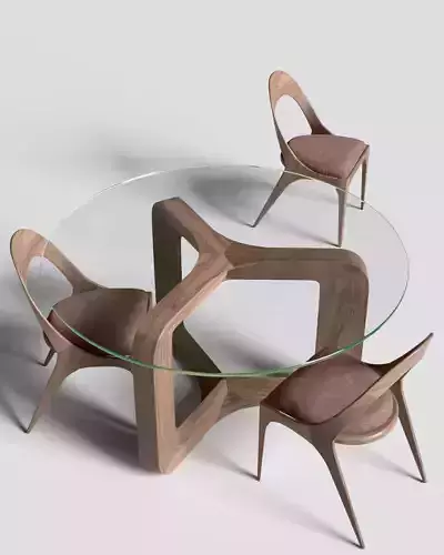 Sharon Dining Chair and Table