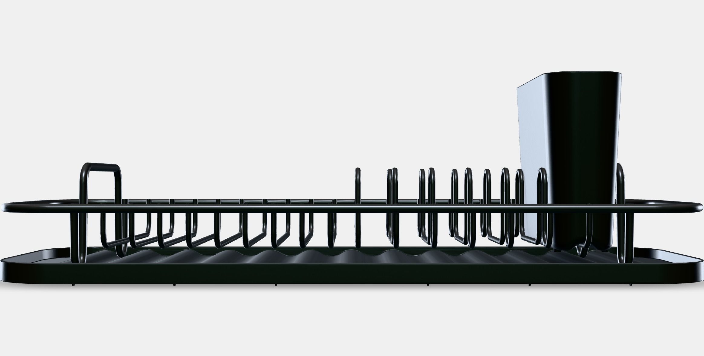 LILLHAVET draining rack multifunctional Low-poly 3D model_11
