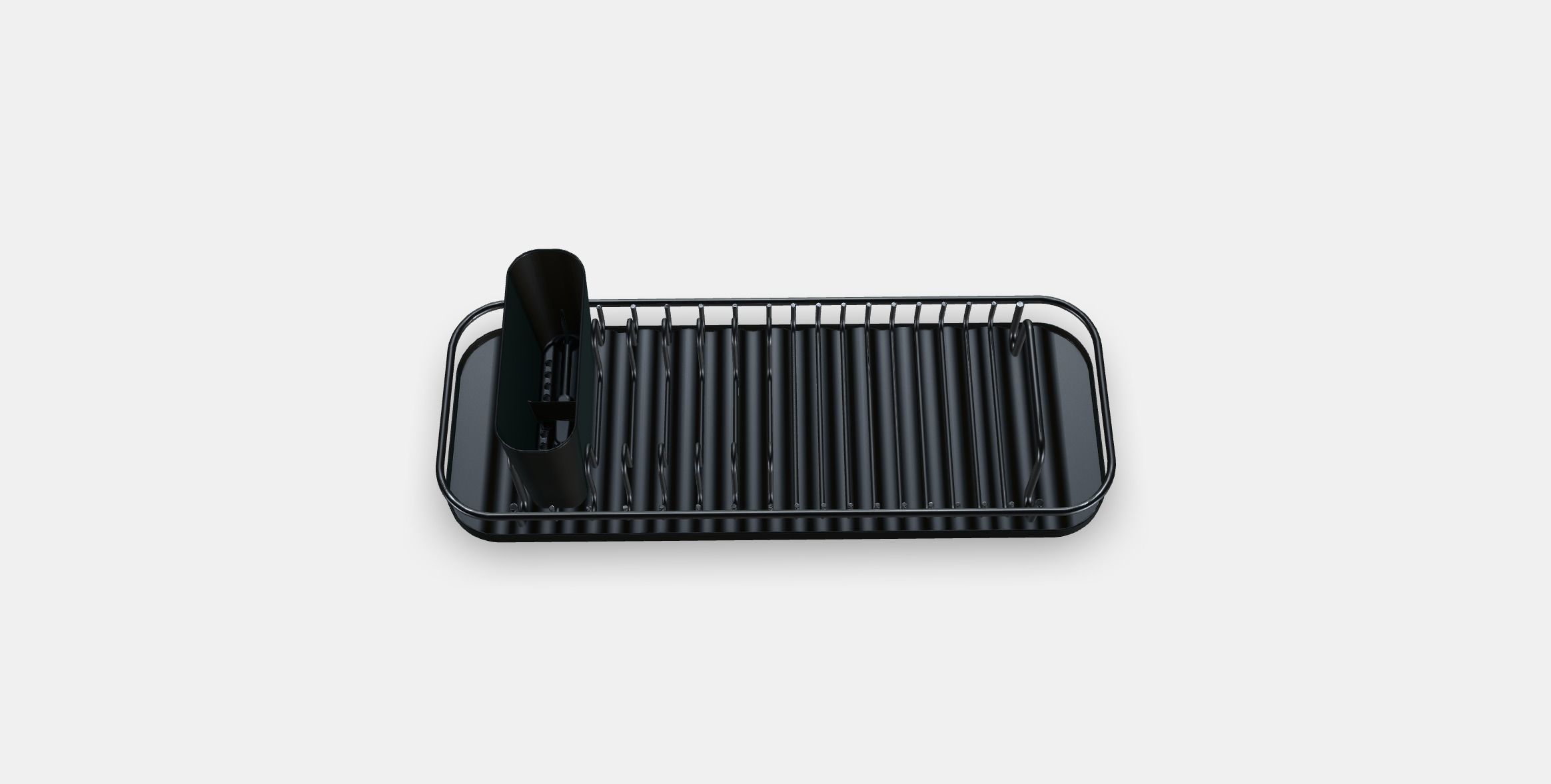 LILLHAVET draining rack multifunctional Low-poly 3D model_3