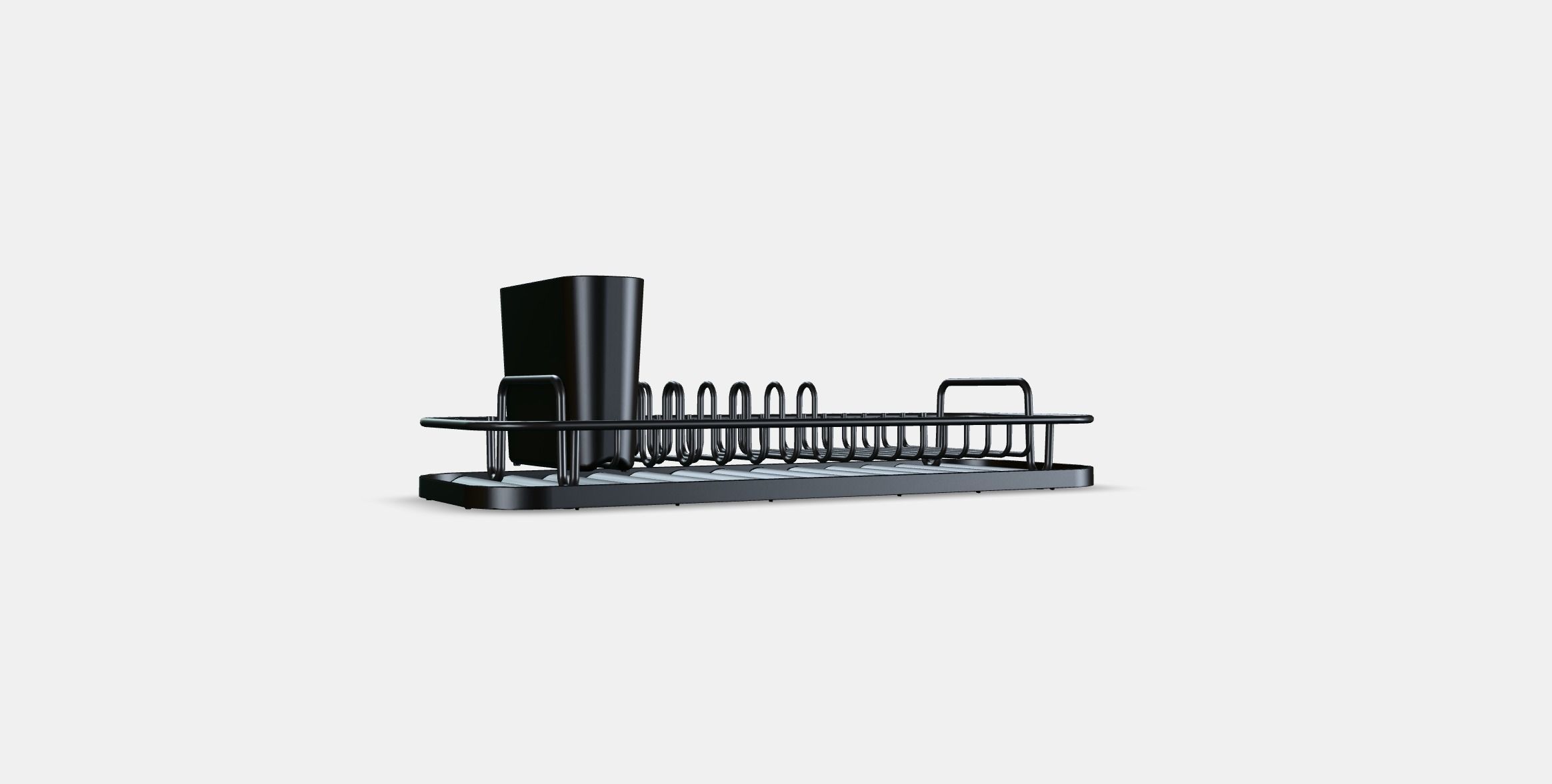 LILLHAVET draining rack multifunctional Low-poly 3D model_16