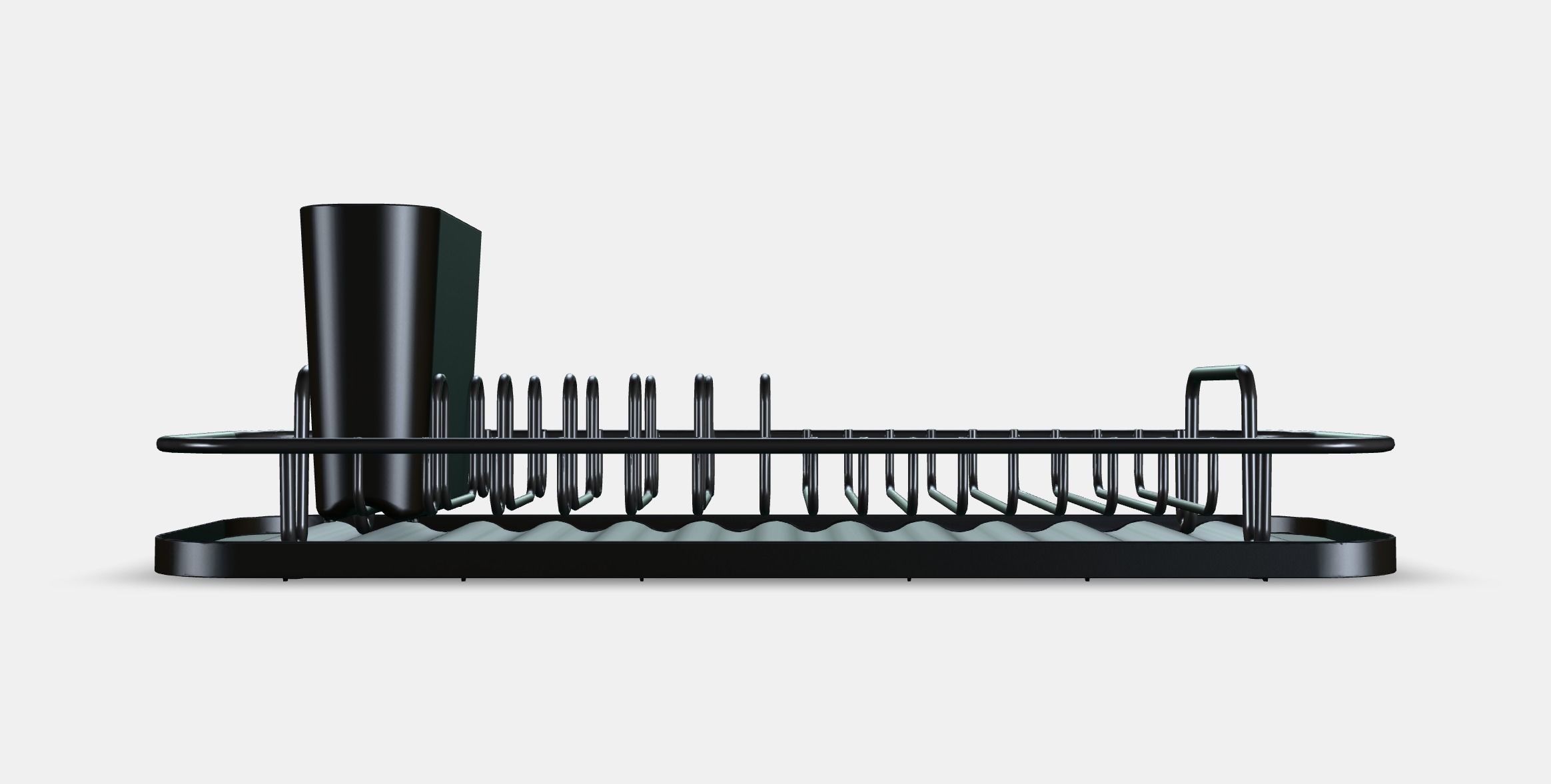 LILLHAVET draining rack multifunctional Low-poly 3D model_15