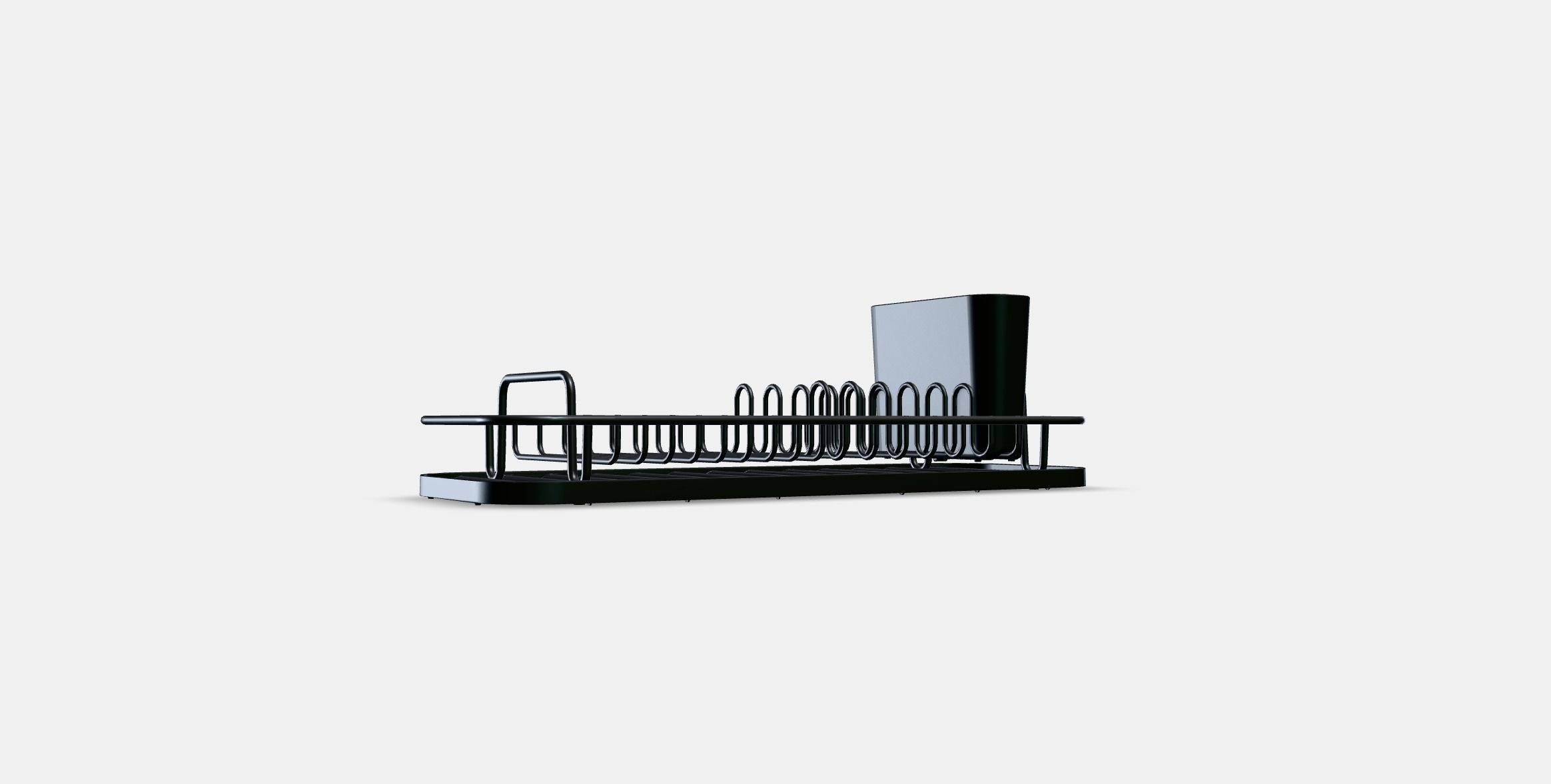 LILLHAVET draining rack multifunctional Low-poly 3D model_4
