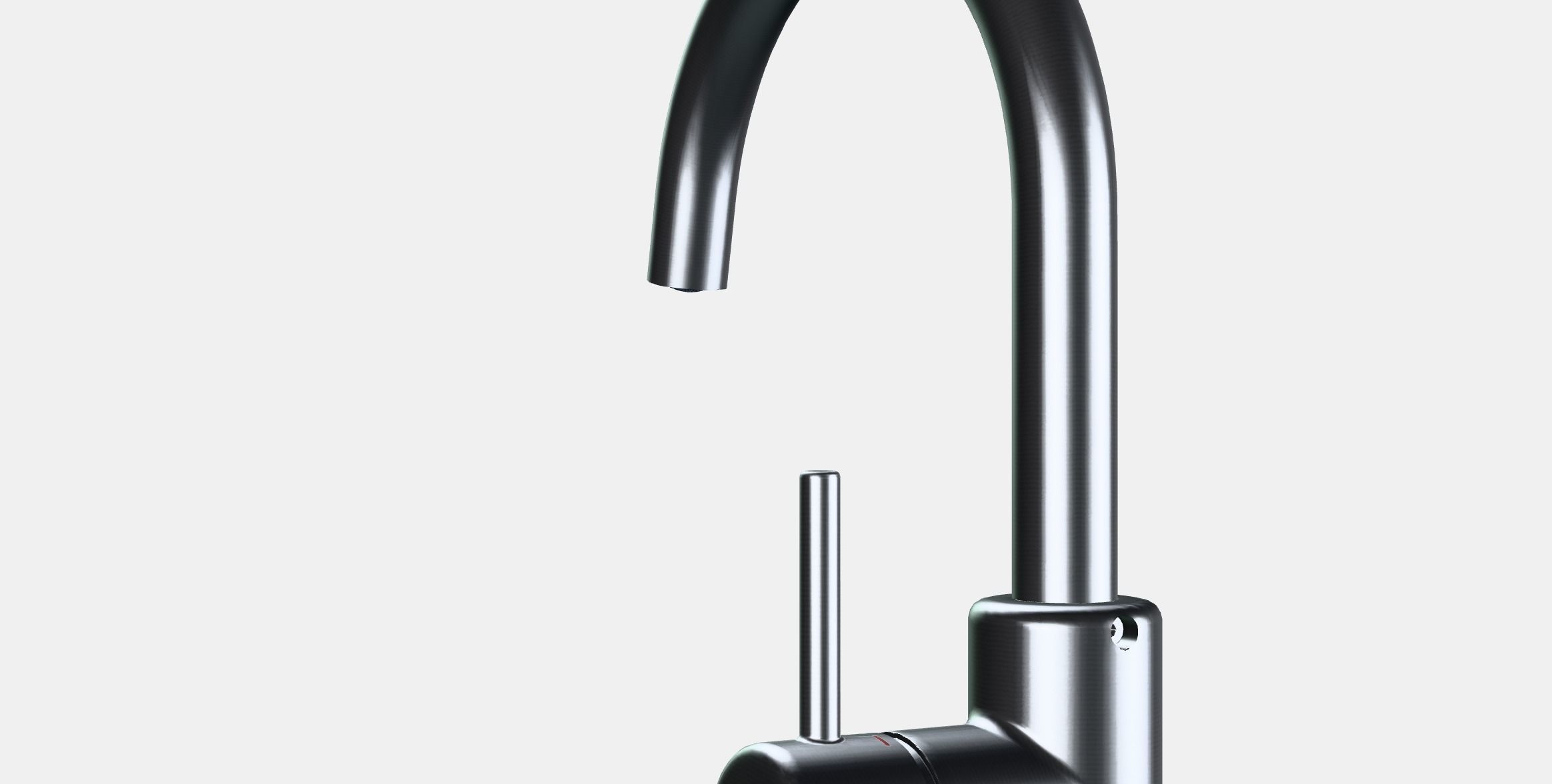 GLYPEN mixer tap Low-poly 3D model_3