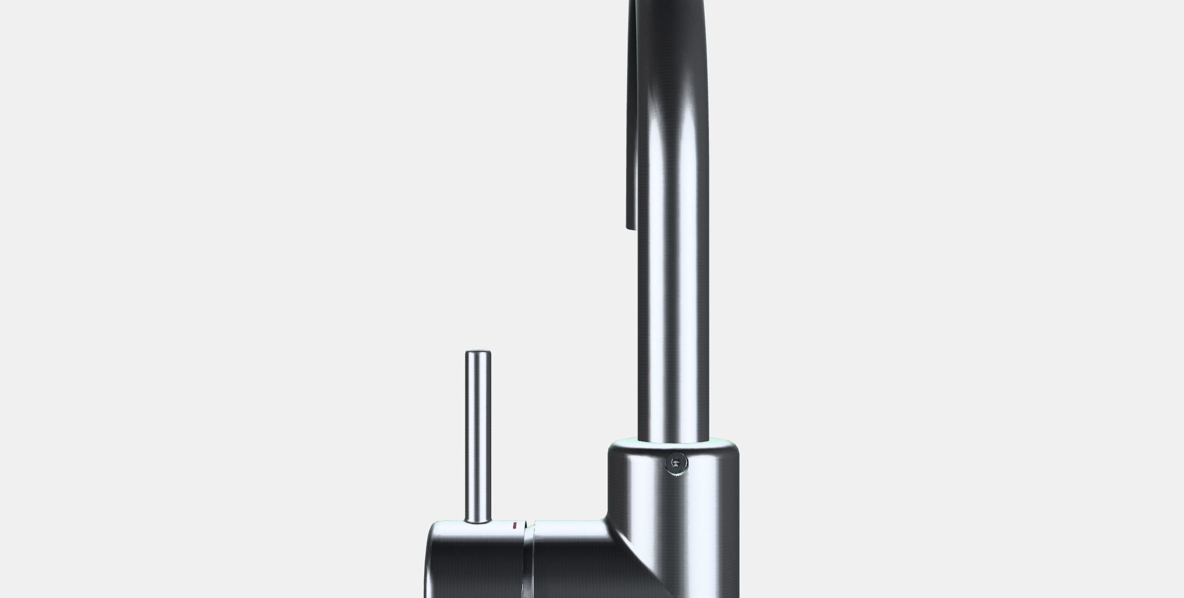 GLYPEN mixer tap Low-poly 3D model_15