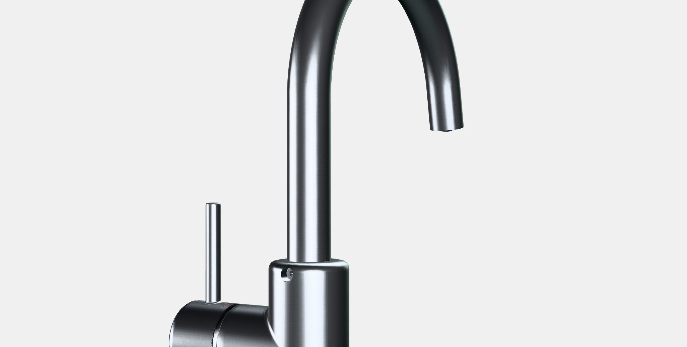 GLYPEN mixer tap Low-poly 3D model_6