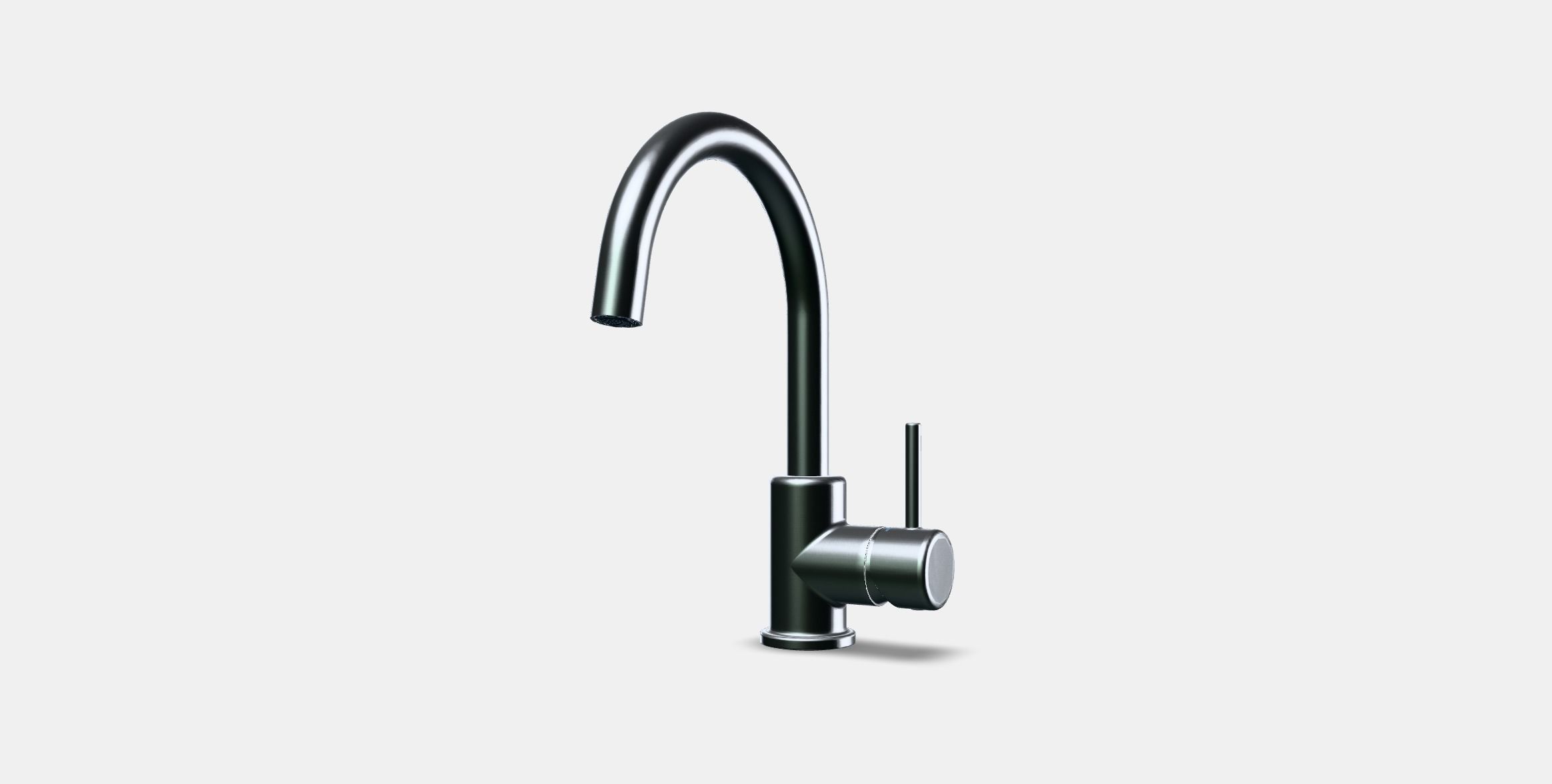 GLYPEN mixer tap Low-poly 3D model_12