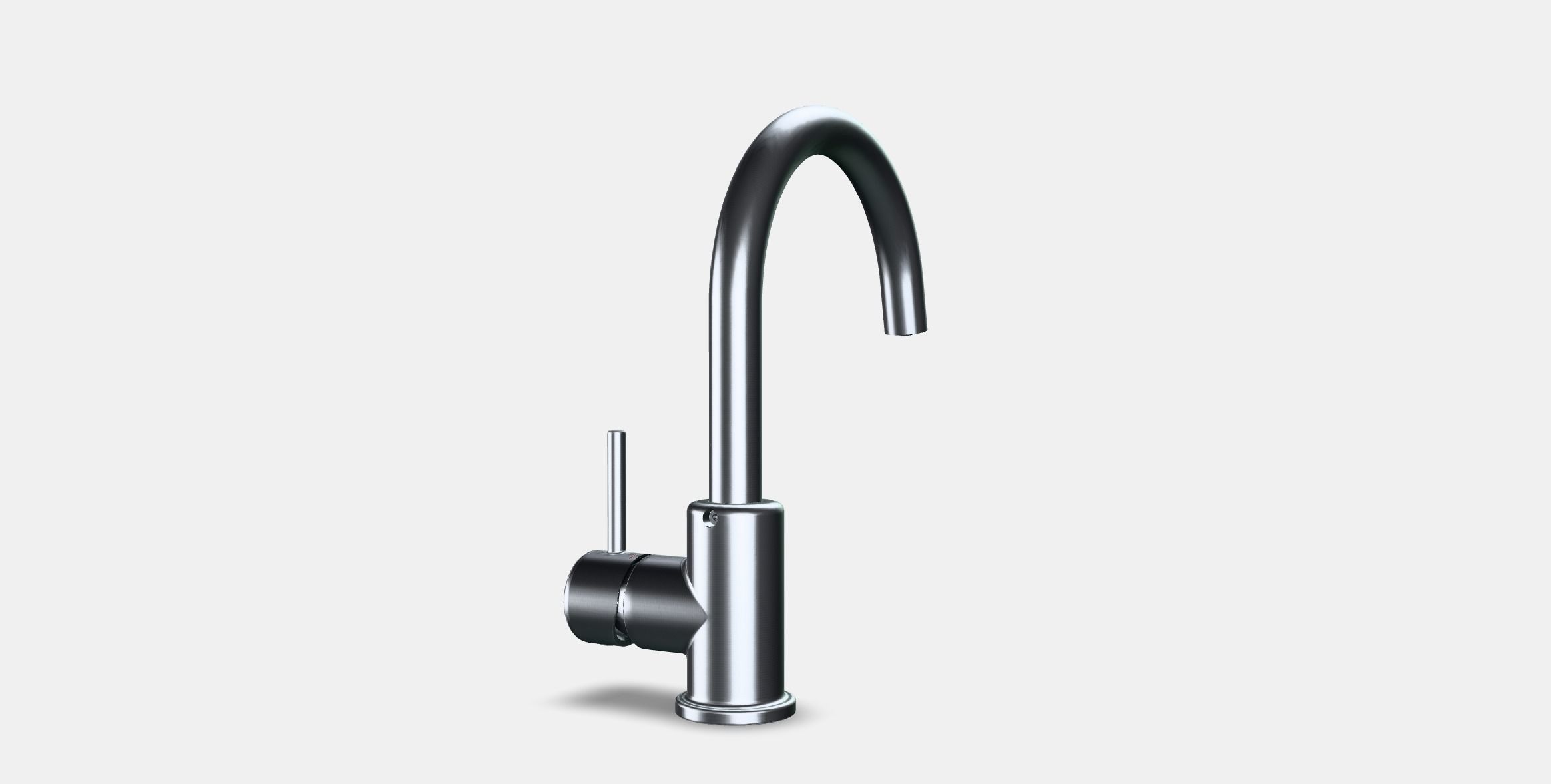 GLYPEN mixer tap Low-poly 3D model_5
