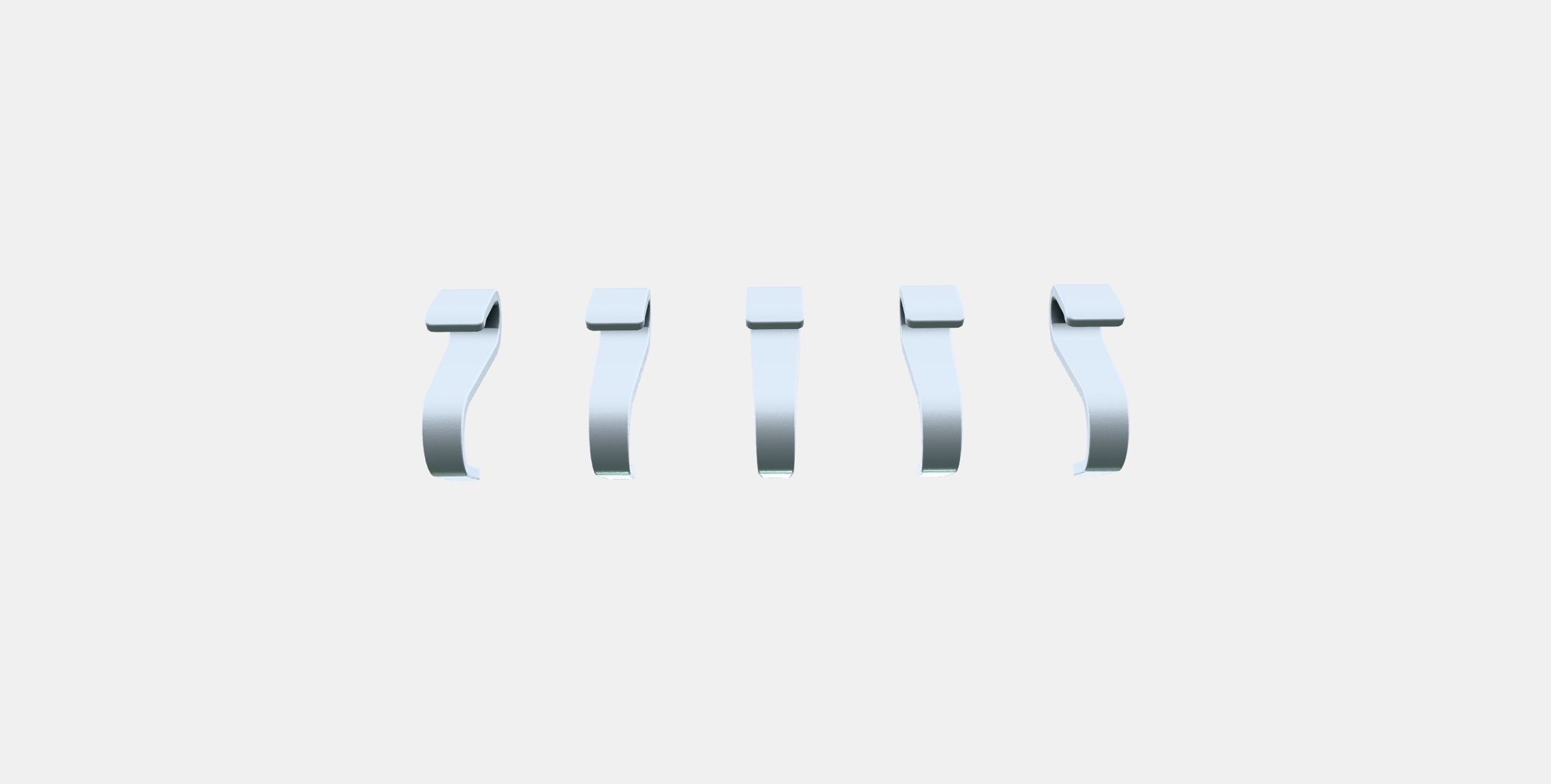 SUNNERSTA Haken Low-poly 3D model_7