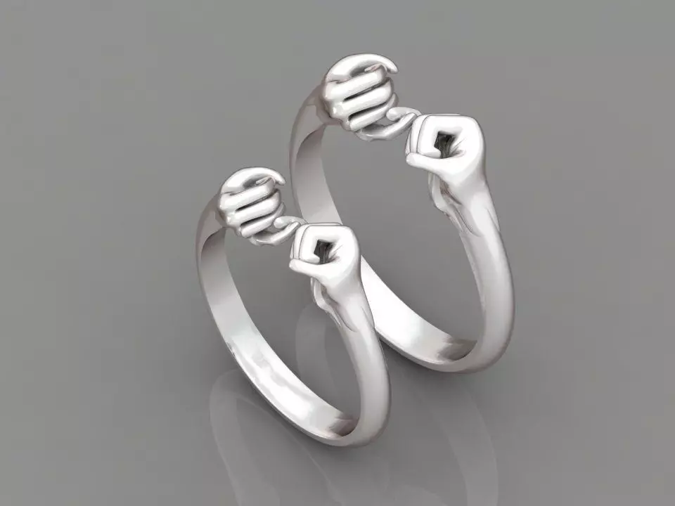 16-promise ring Free 3D print model