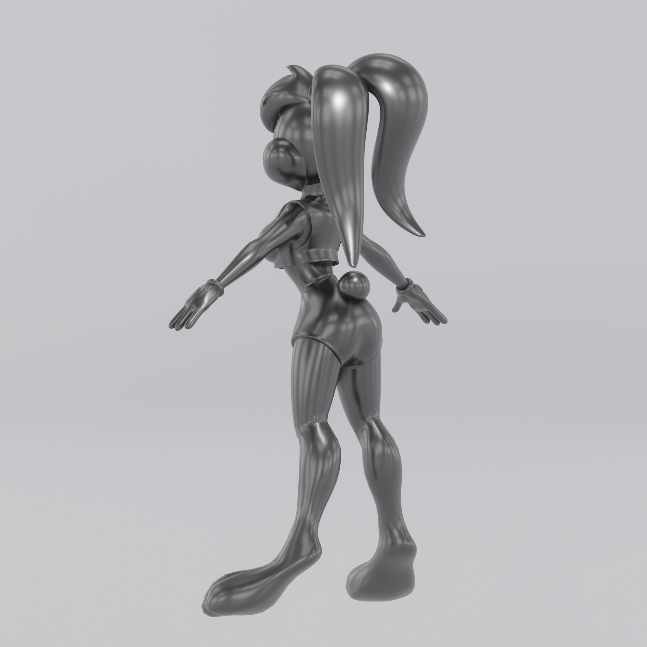 Lola Bunny  3D model_4