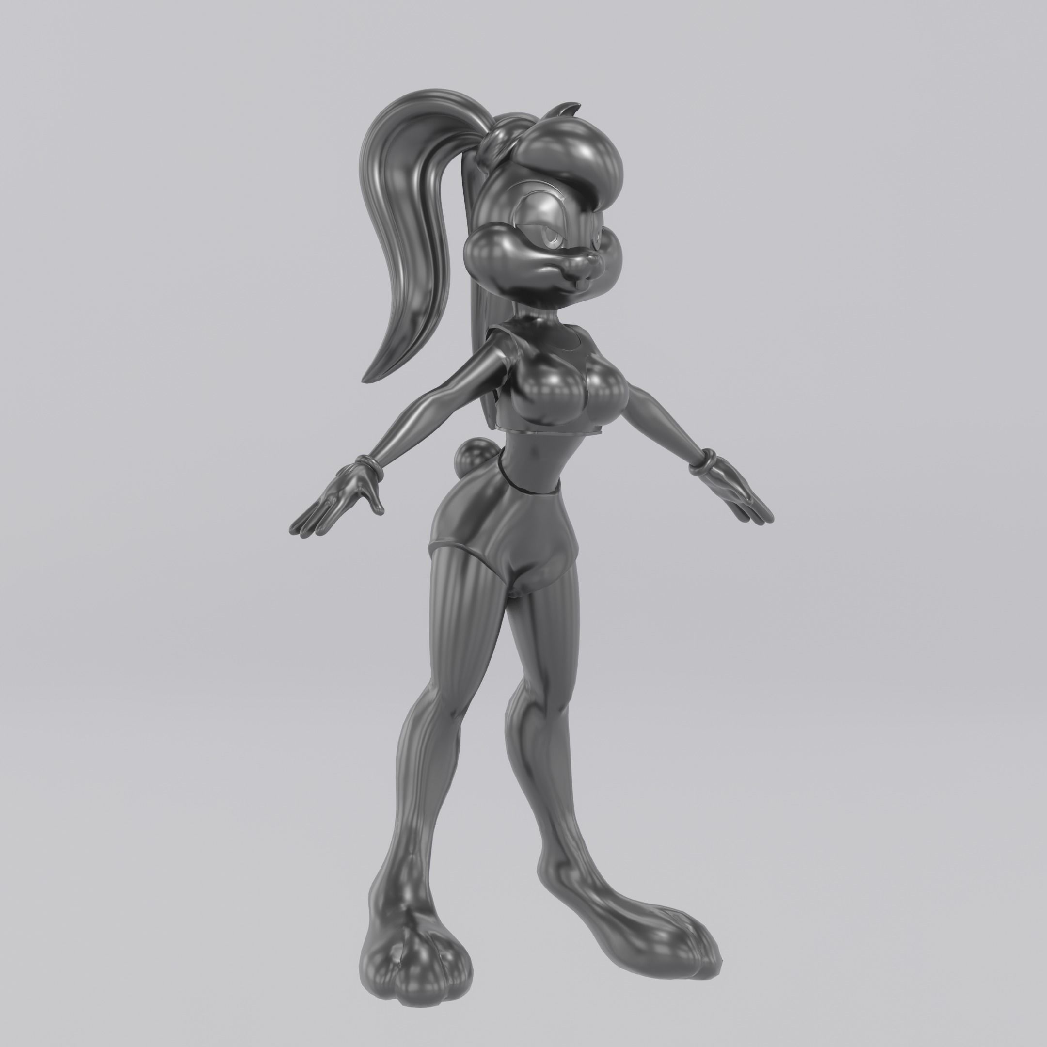 Lola Bunny  3D model_3