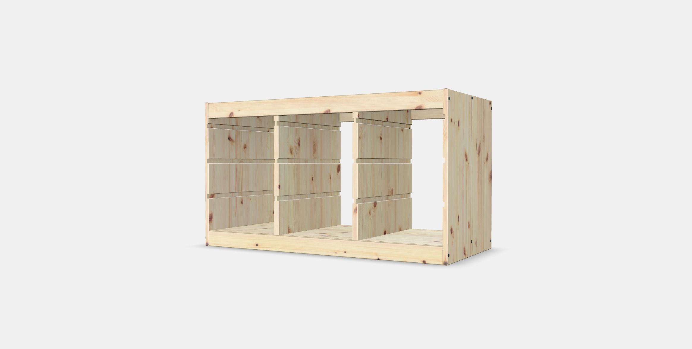 TROFAST shelf frame 1 Low-poly 3D model_4