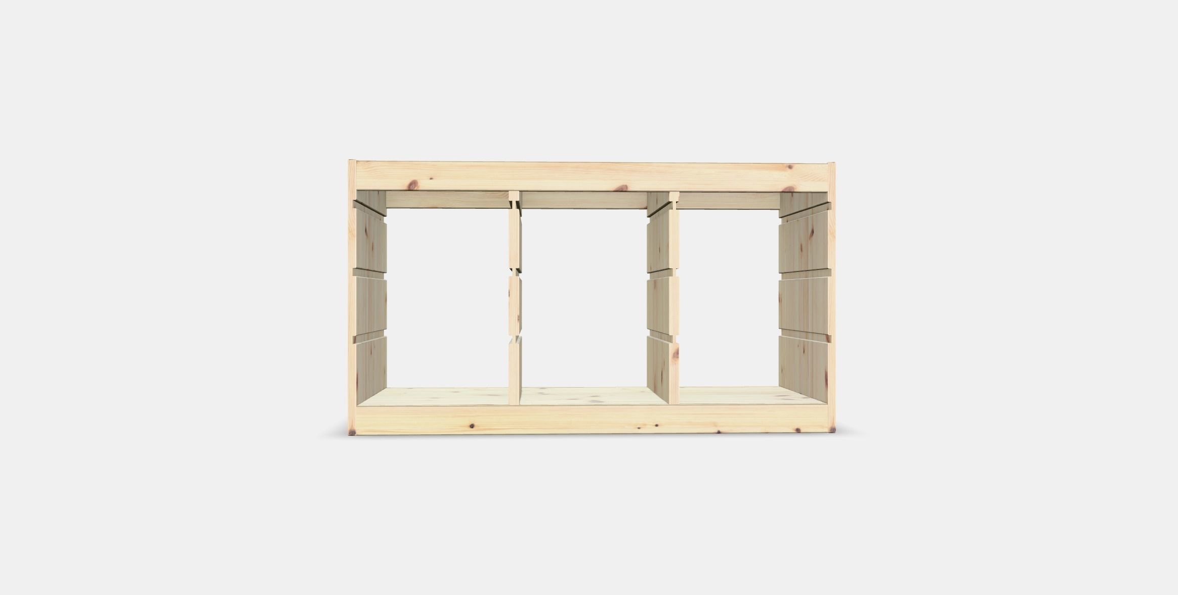 TROFAST shelf frame 1 Low-poly 3D model_14