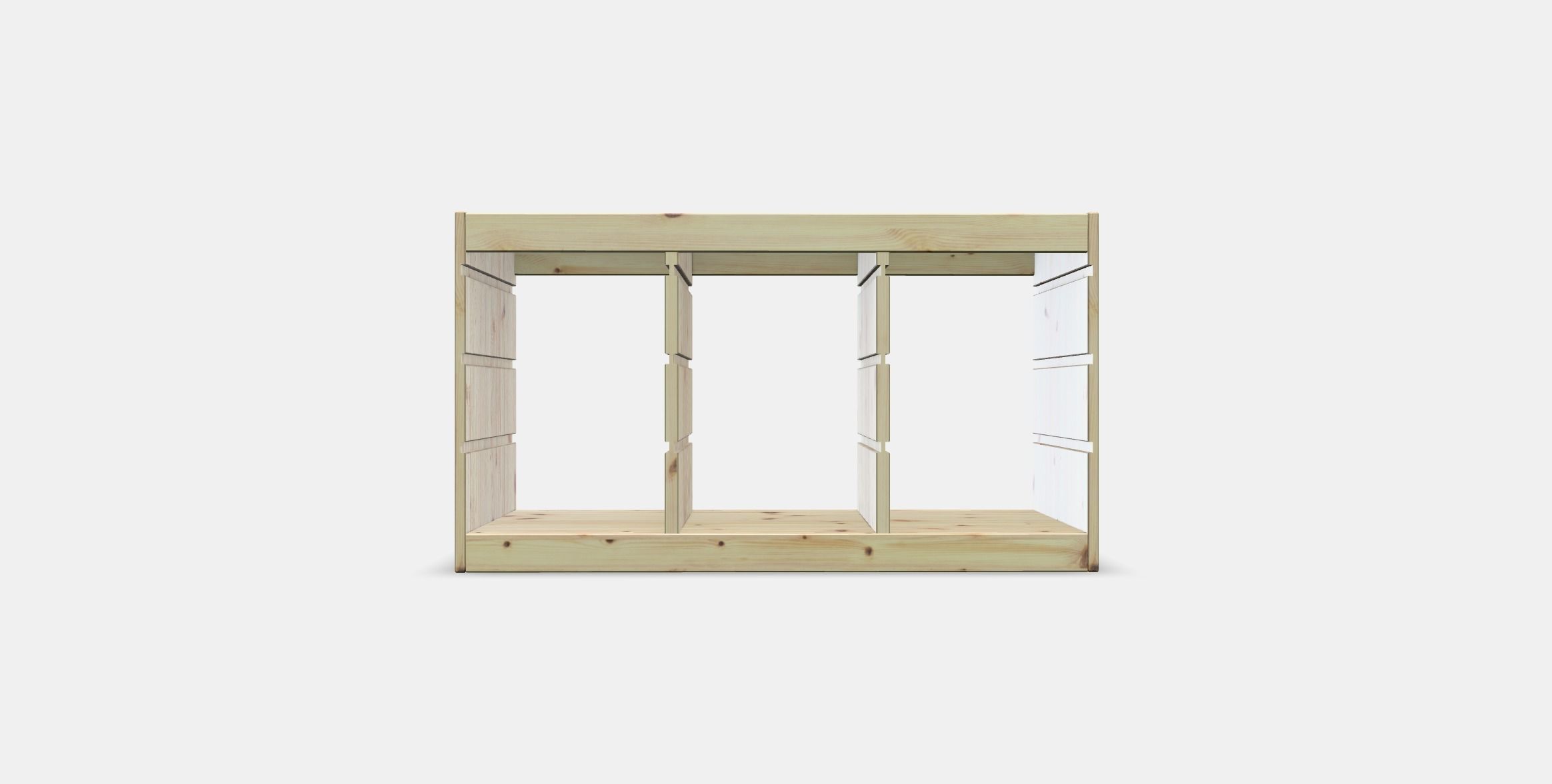 TROFAST shelf frame 1 Low-poly 3D model_9