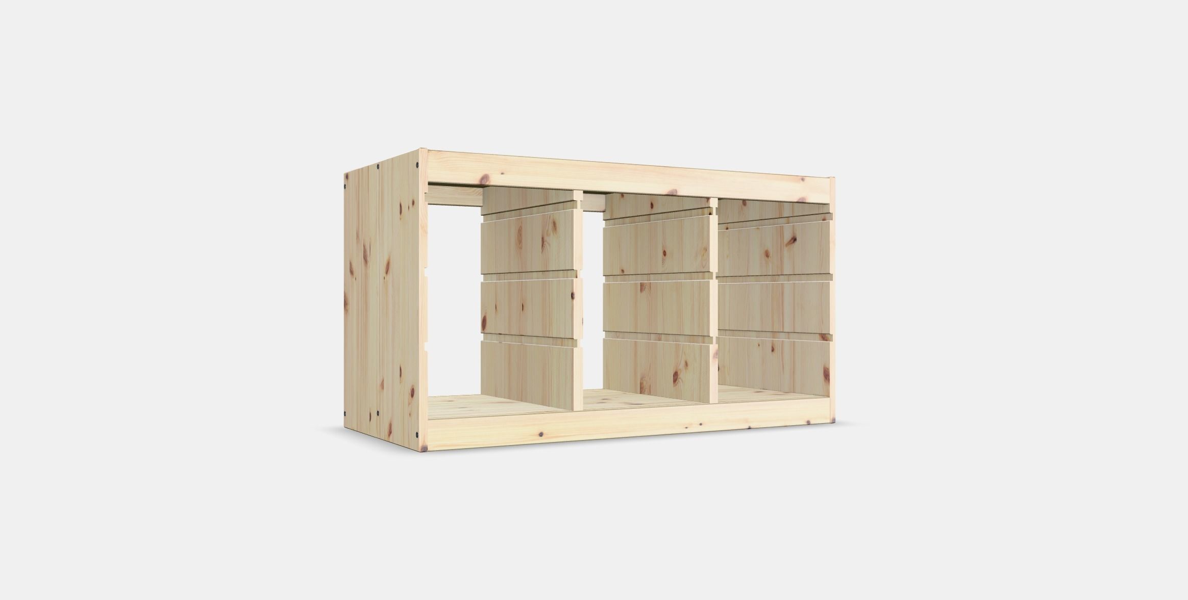 TROFAST shelf frame 1 Low-poly 3D model_16