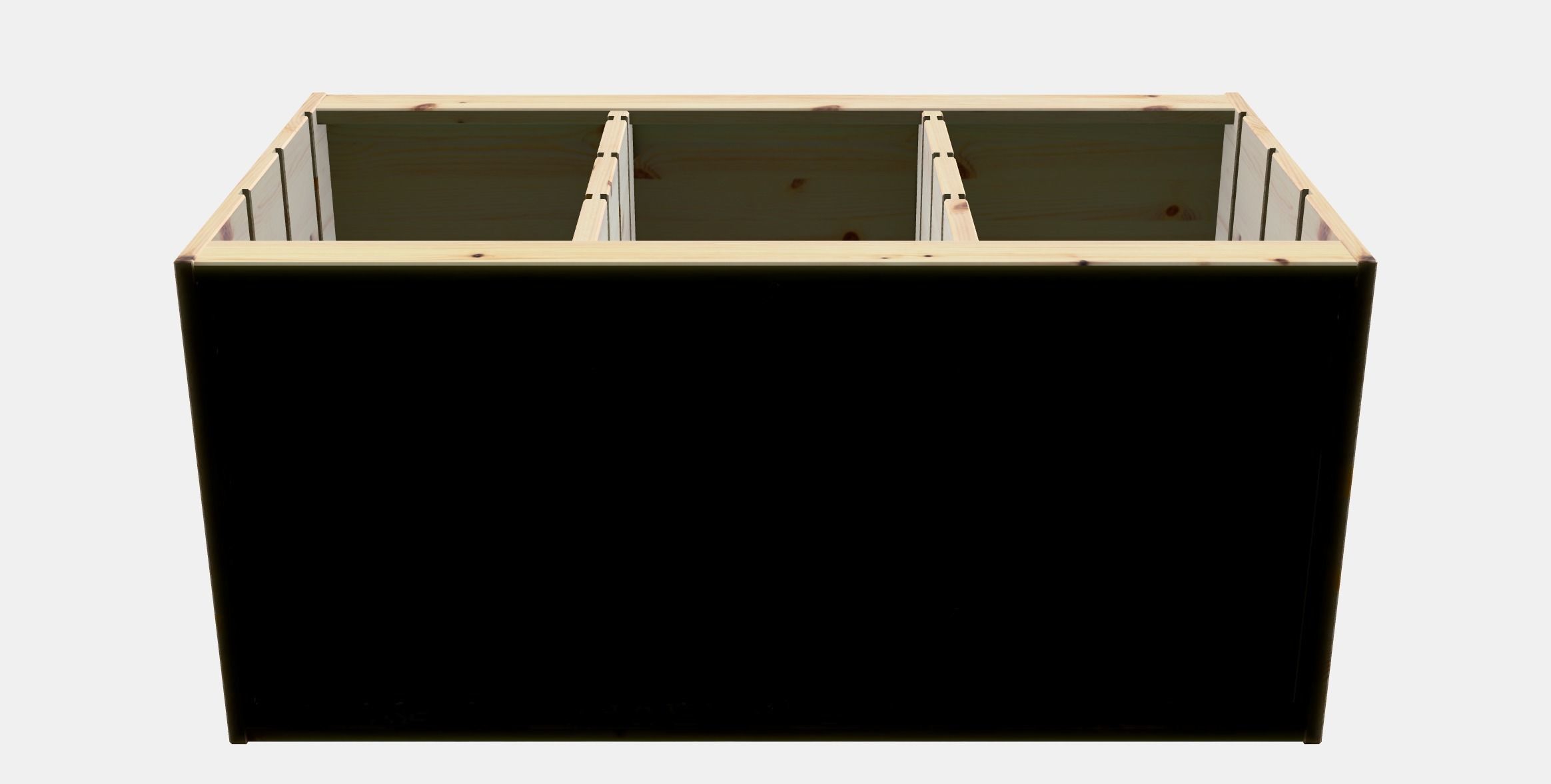 TROFAST shelf frame 1 Low-poly 3D model_5