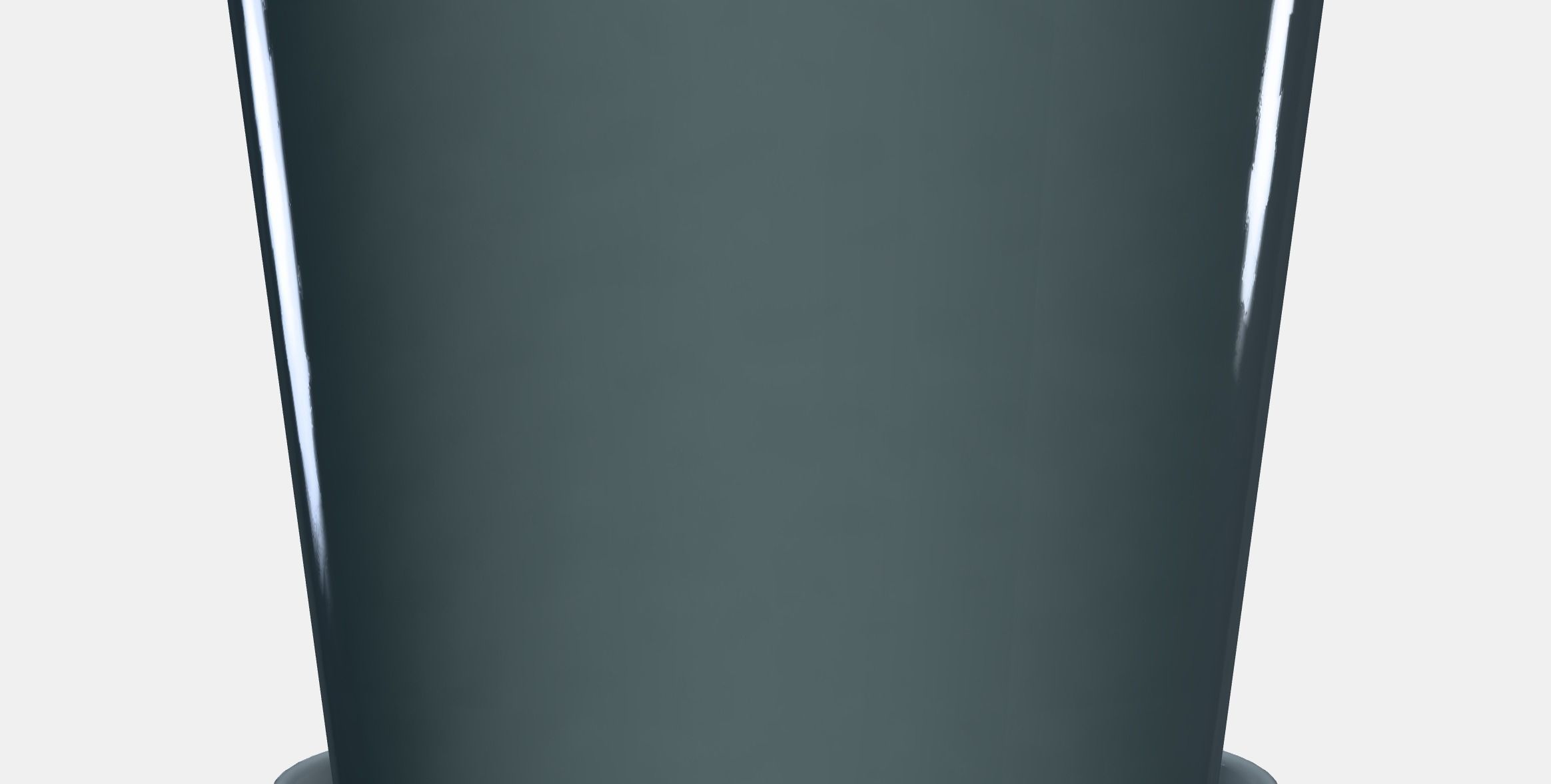 CITRUSFRUKT flower pot with saucer Low-poly 3D model_12