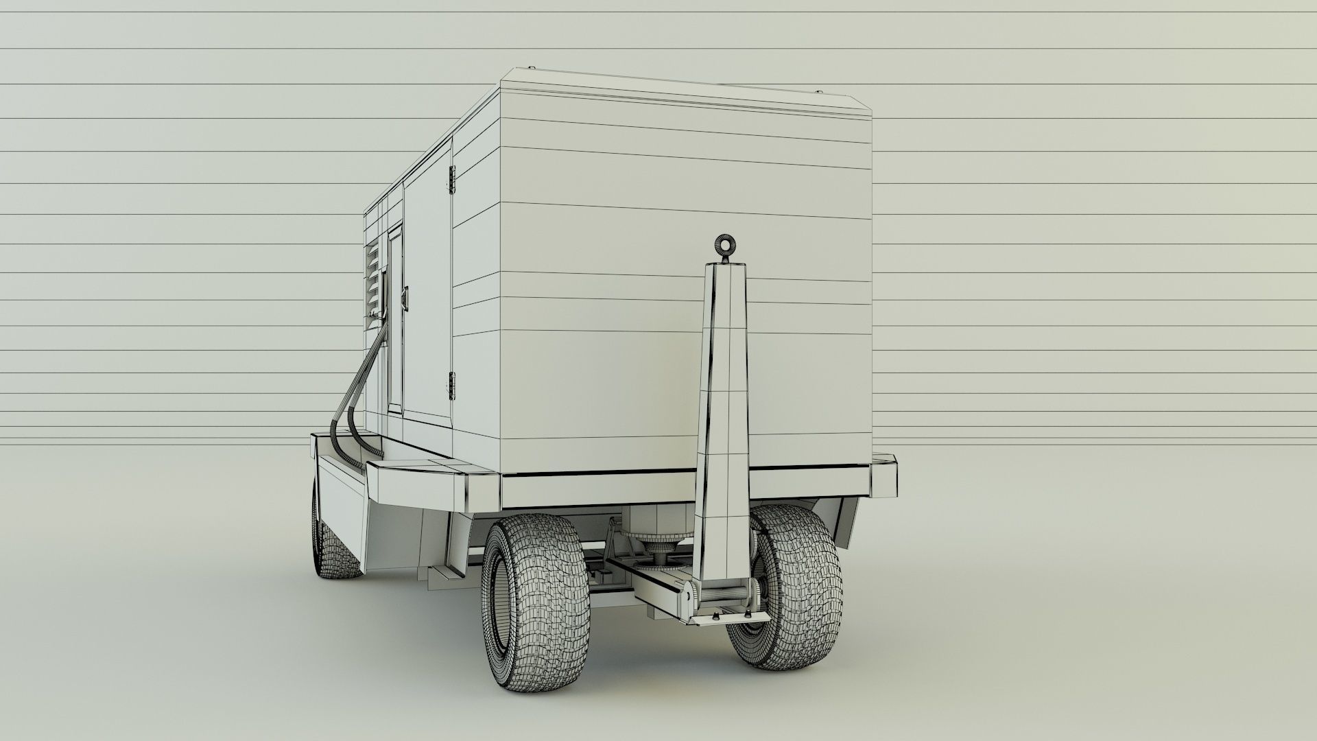 generator trailer 3D model_9