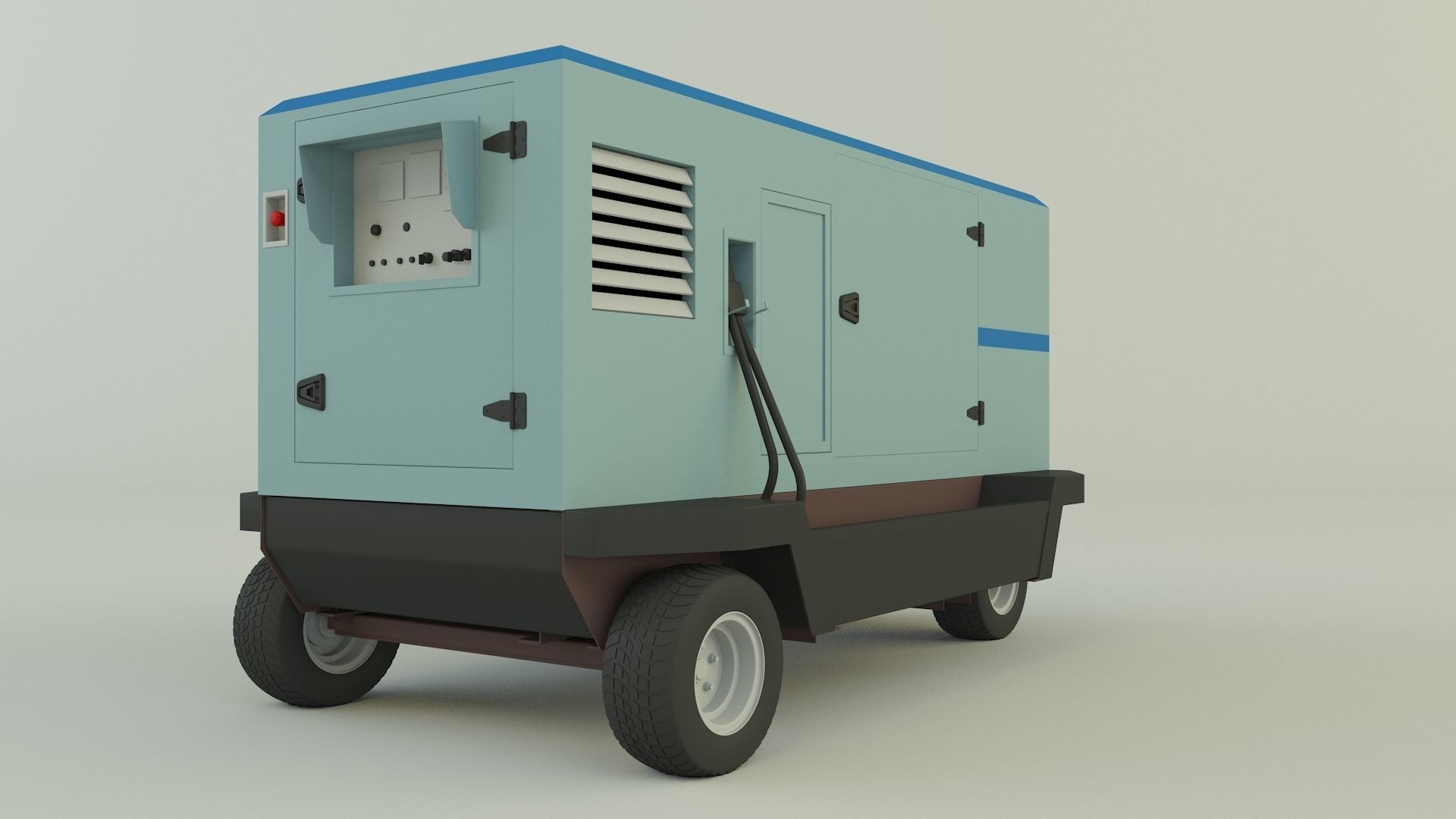 generator trailer 3D model_3