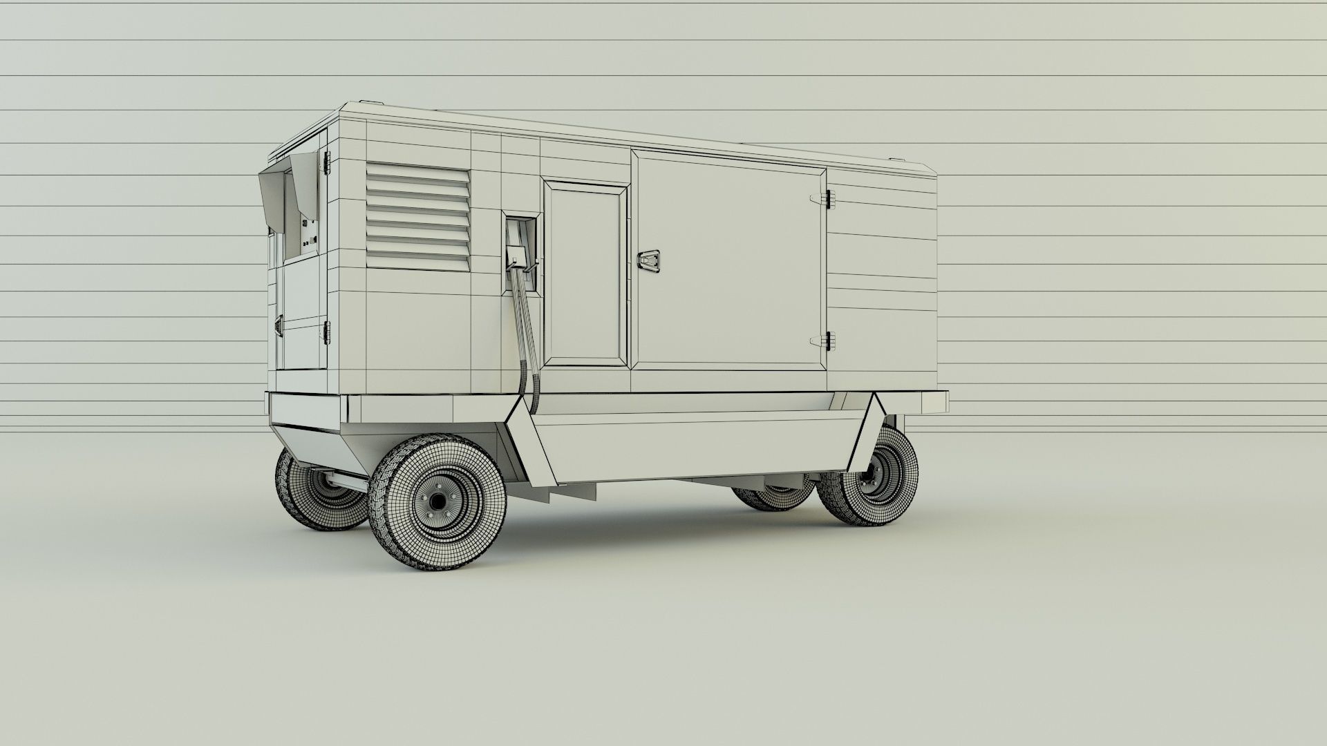generator trailer 3D model_8