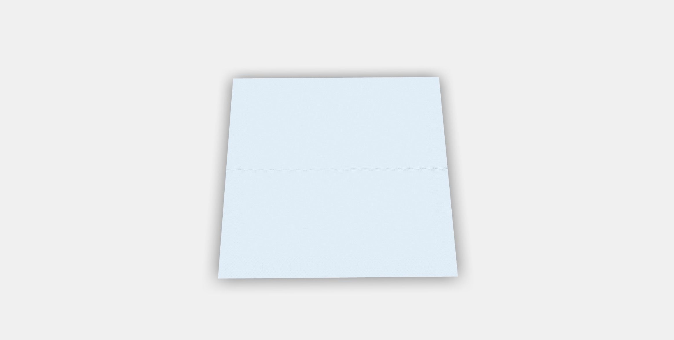 FANTASTISK Papierserviette 1 Low-poly 3D model_3