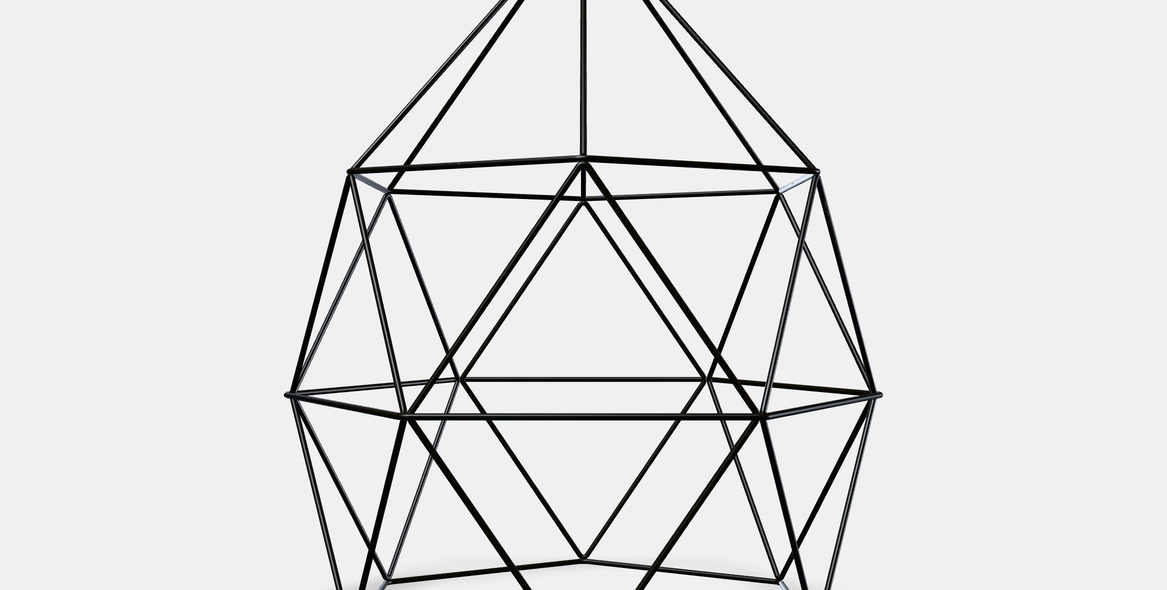 BRUNSTA pendant lampshade Low-poly 3D model_13