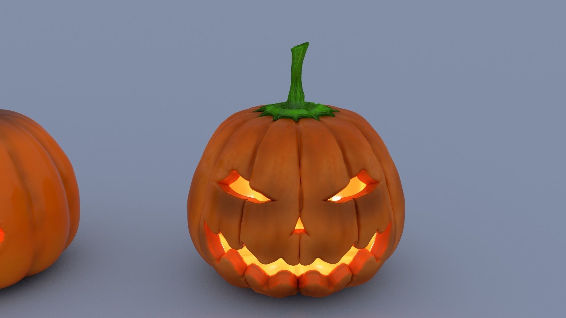 pumkins 6 hallowin 3D model_5