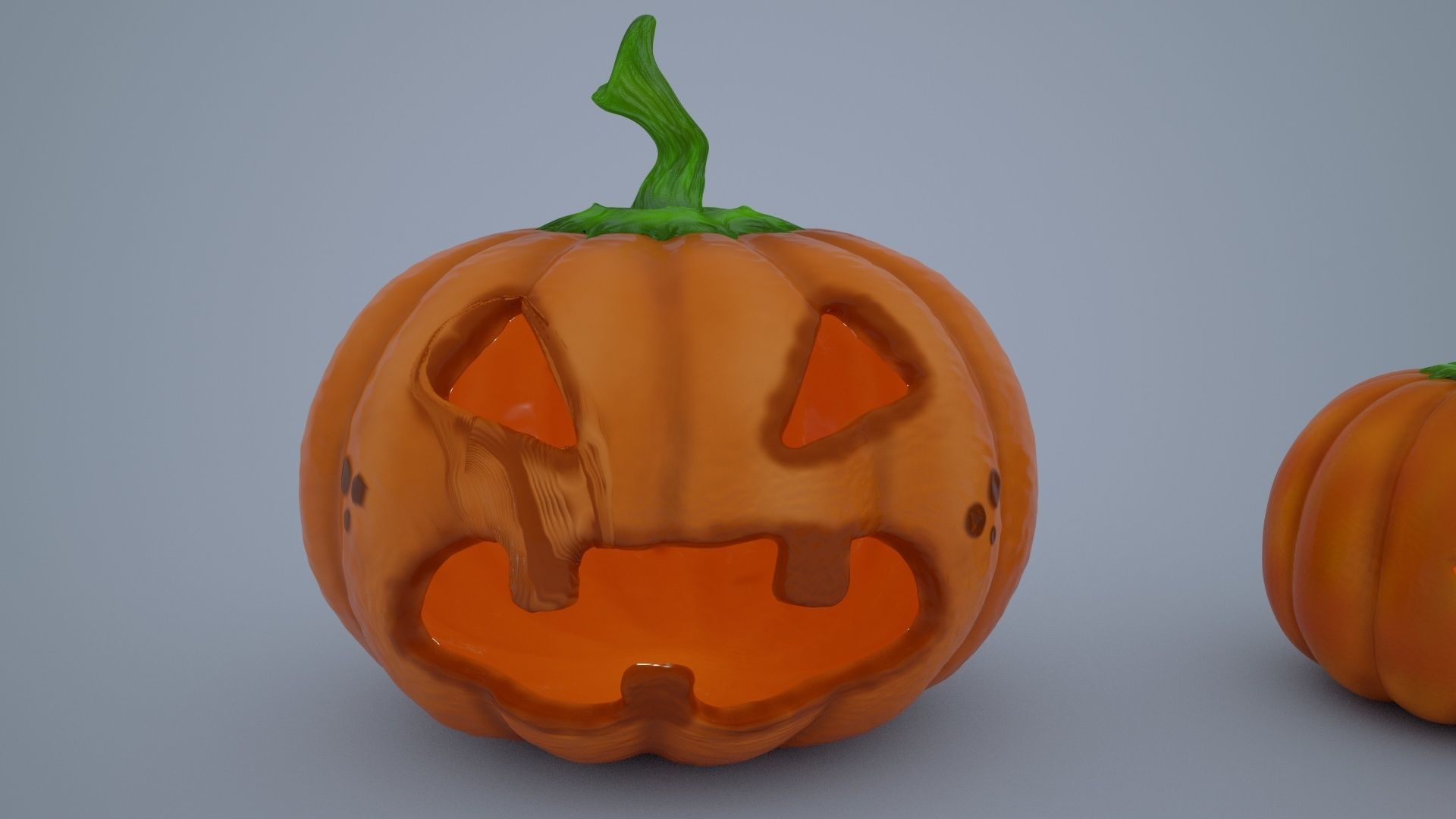 pumkins 6 hallowin 3D model_9