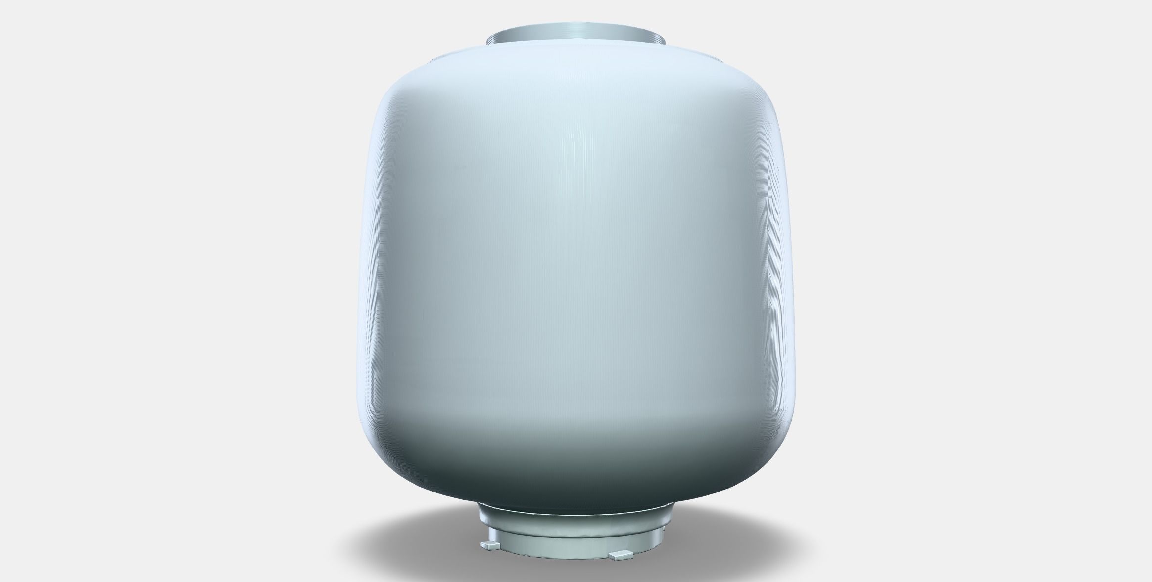 SYMFONISK shade f lamp base WiFi-Speak Low-poly 3D model_10