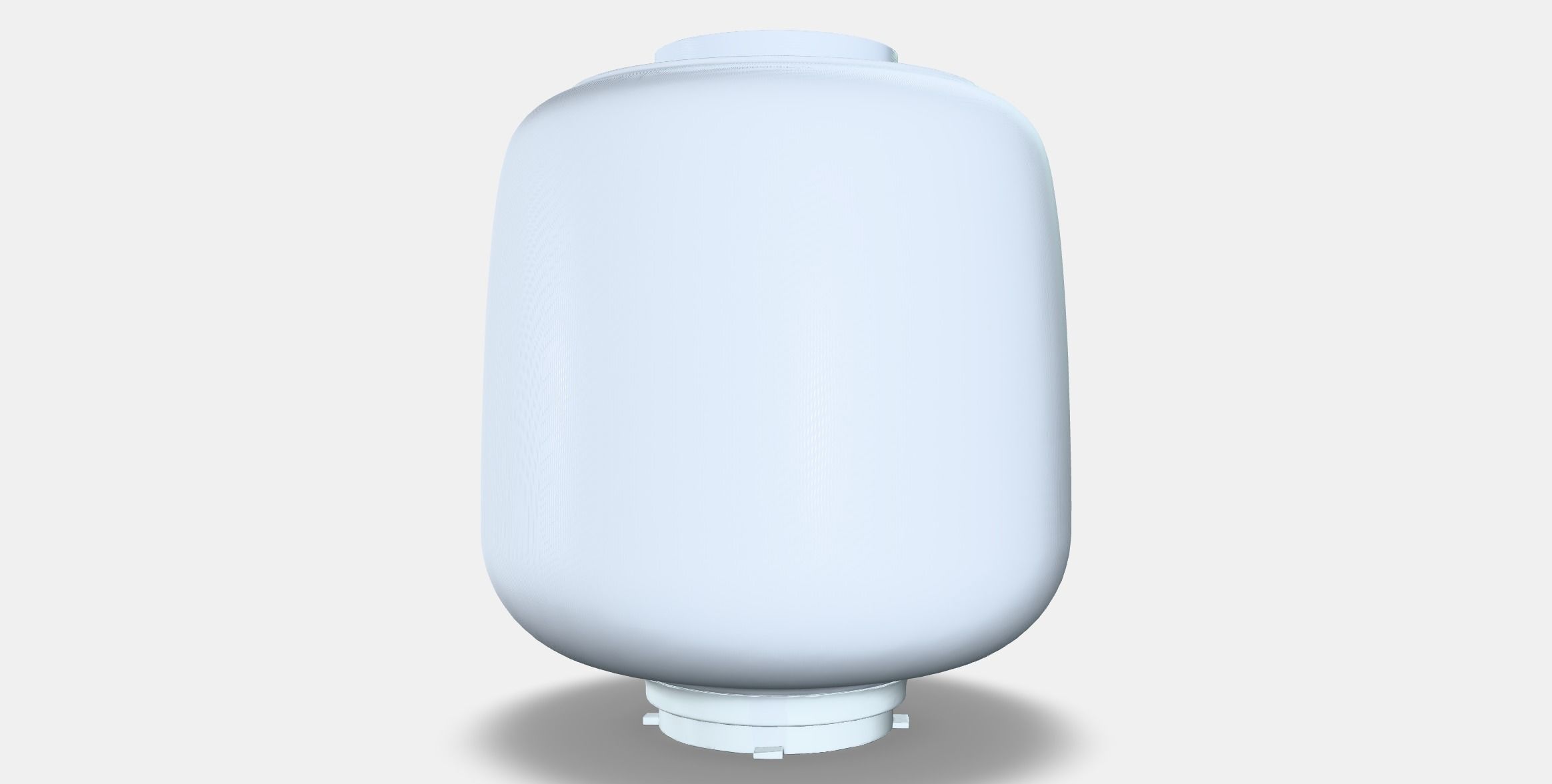 SYMFONISK shade f lamp base WiFi-Speak Low-poly 3D model_5