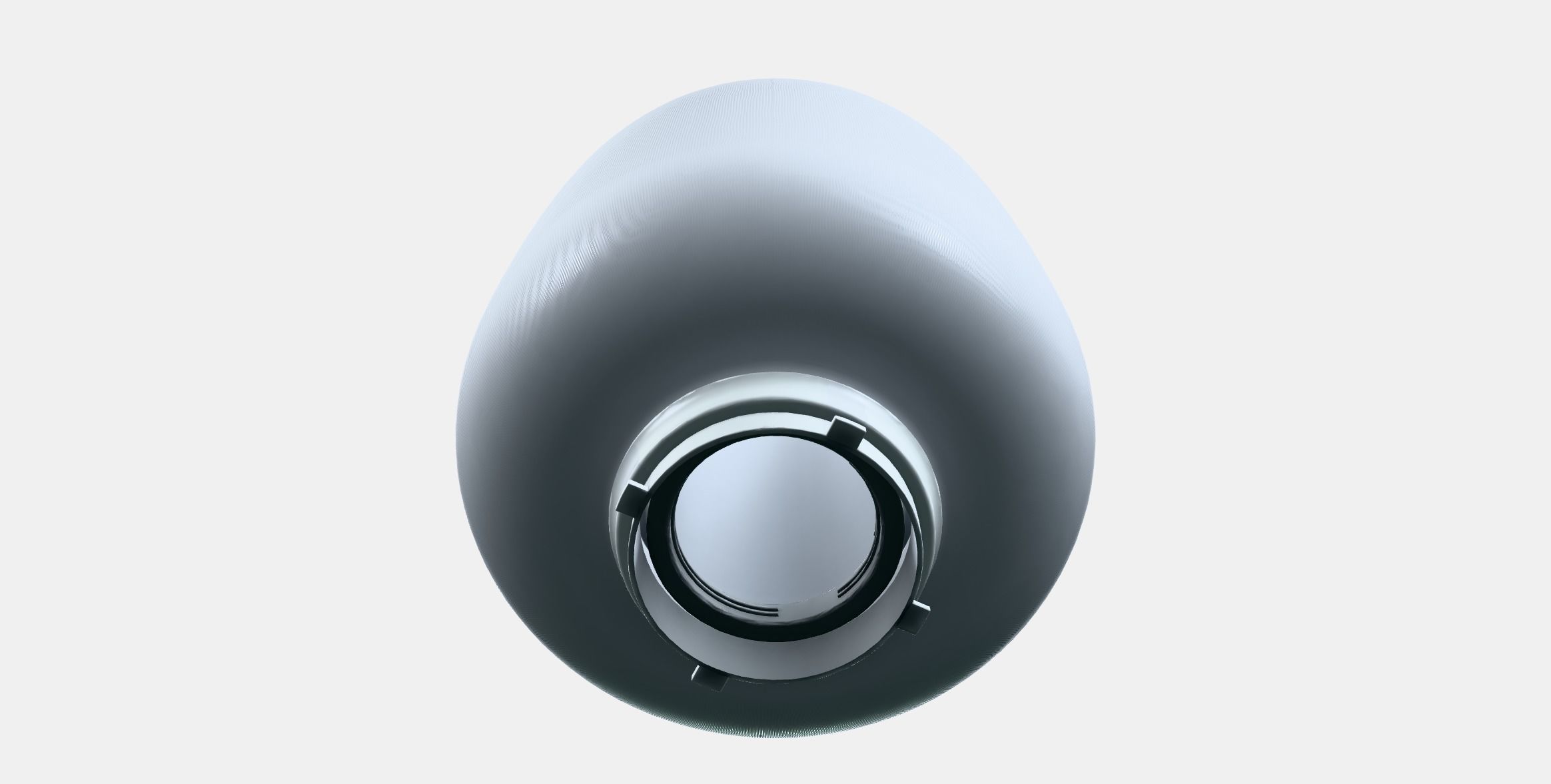 SYMFONISK shade f lamp base WiFi-Speak Low-poly 3D model_7