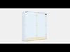 HAVSTA display cabinet with plinth Low-poly 3D model_1