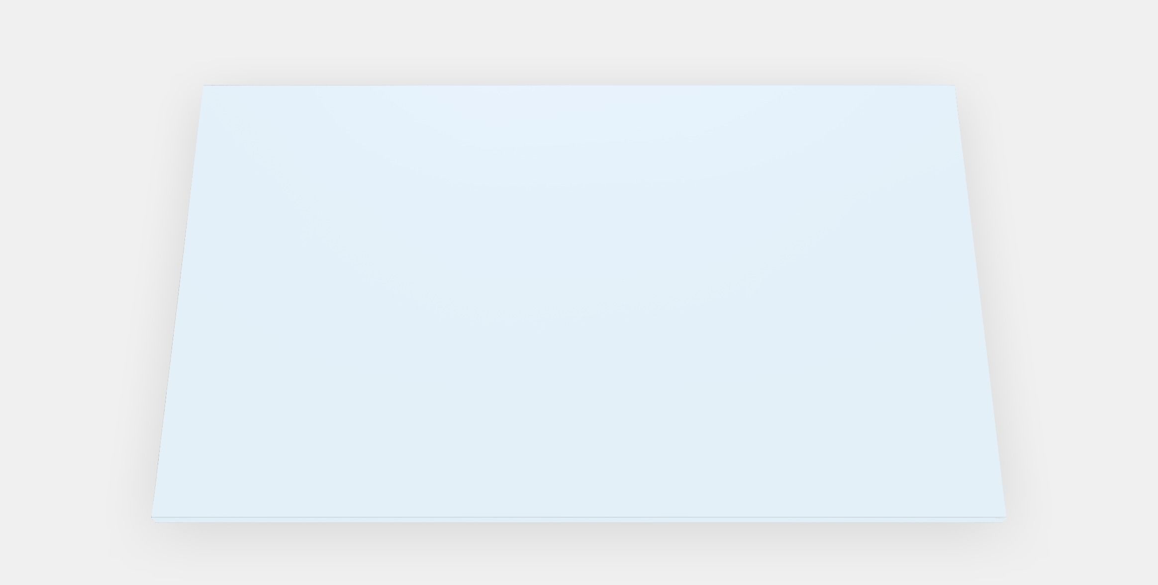 KOMPLEMENT Regalboden Low-poly 3D model_4