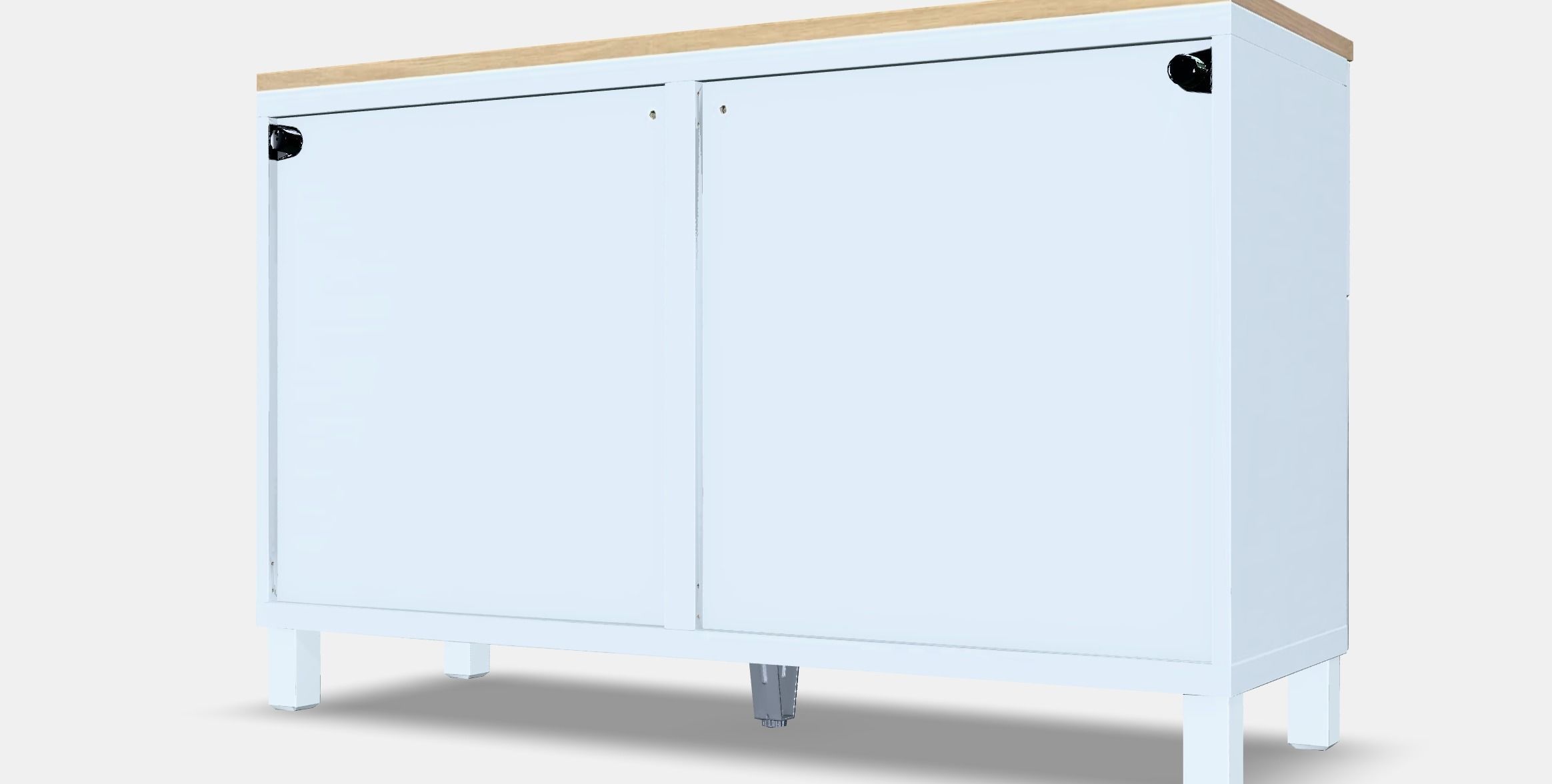 BESTA Storage unit  doors-drawers Low-poly 3D model_7