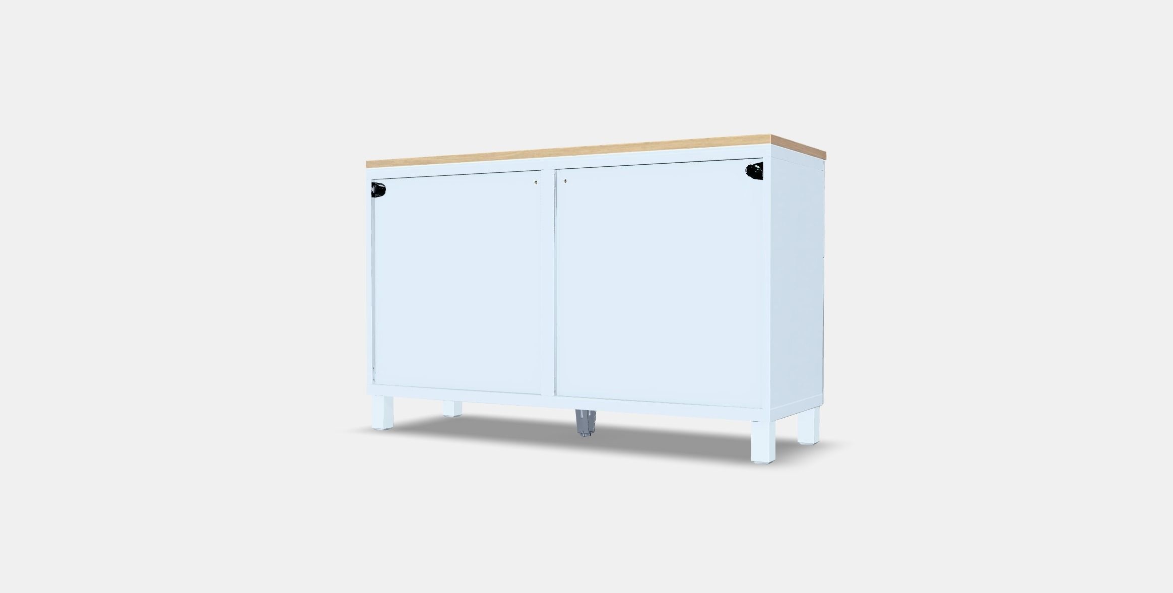BESTA Storage unit  doors-drawers Low-poly 3D model_4