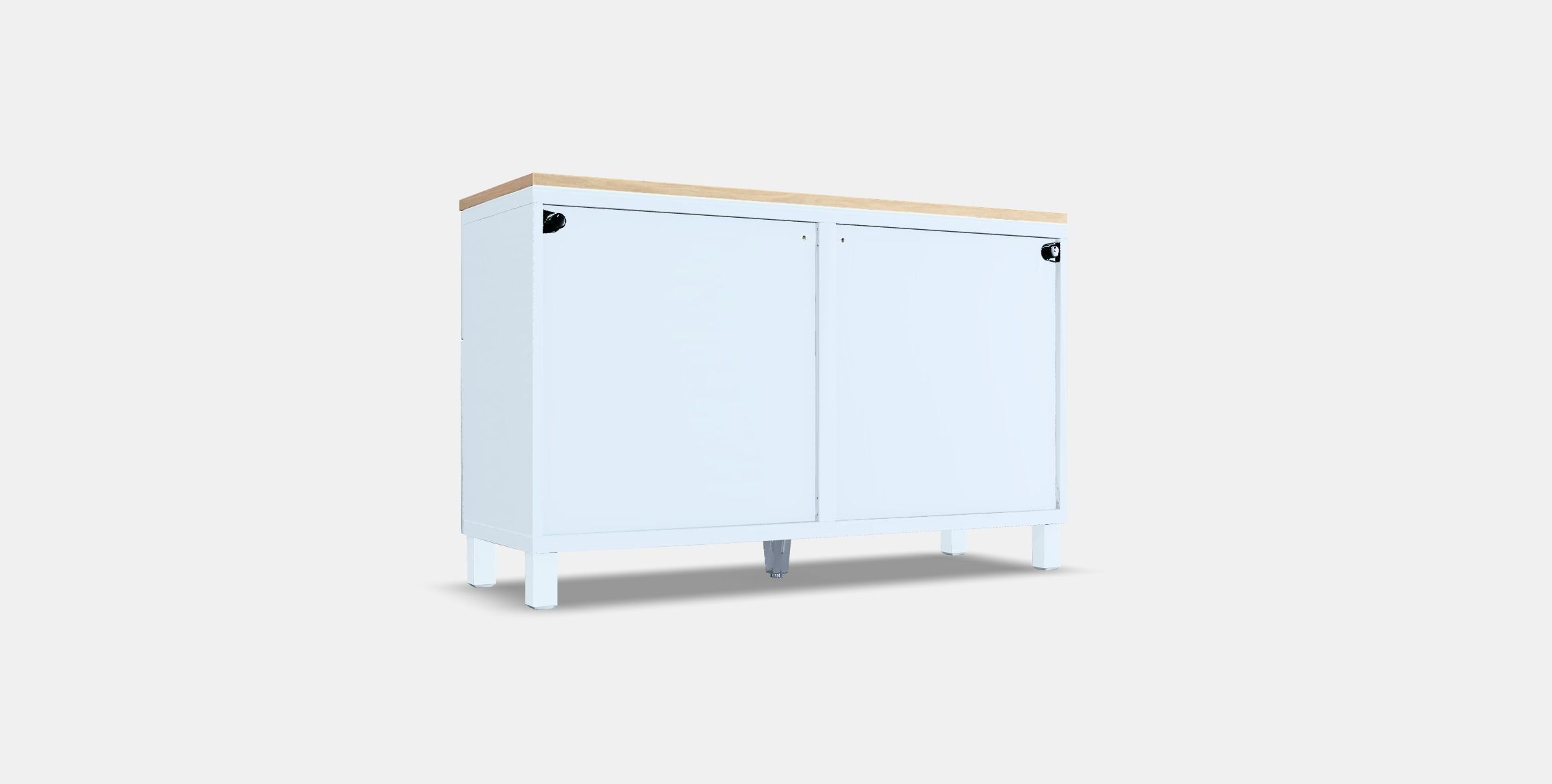 BESTA Storage unit  doors-drawers Low-poly 3D model_16