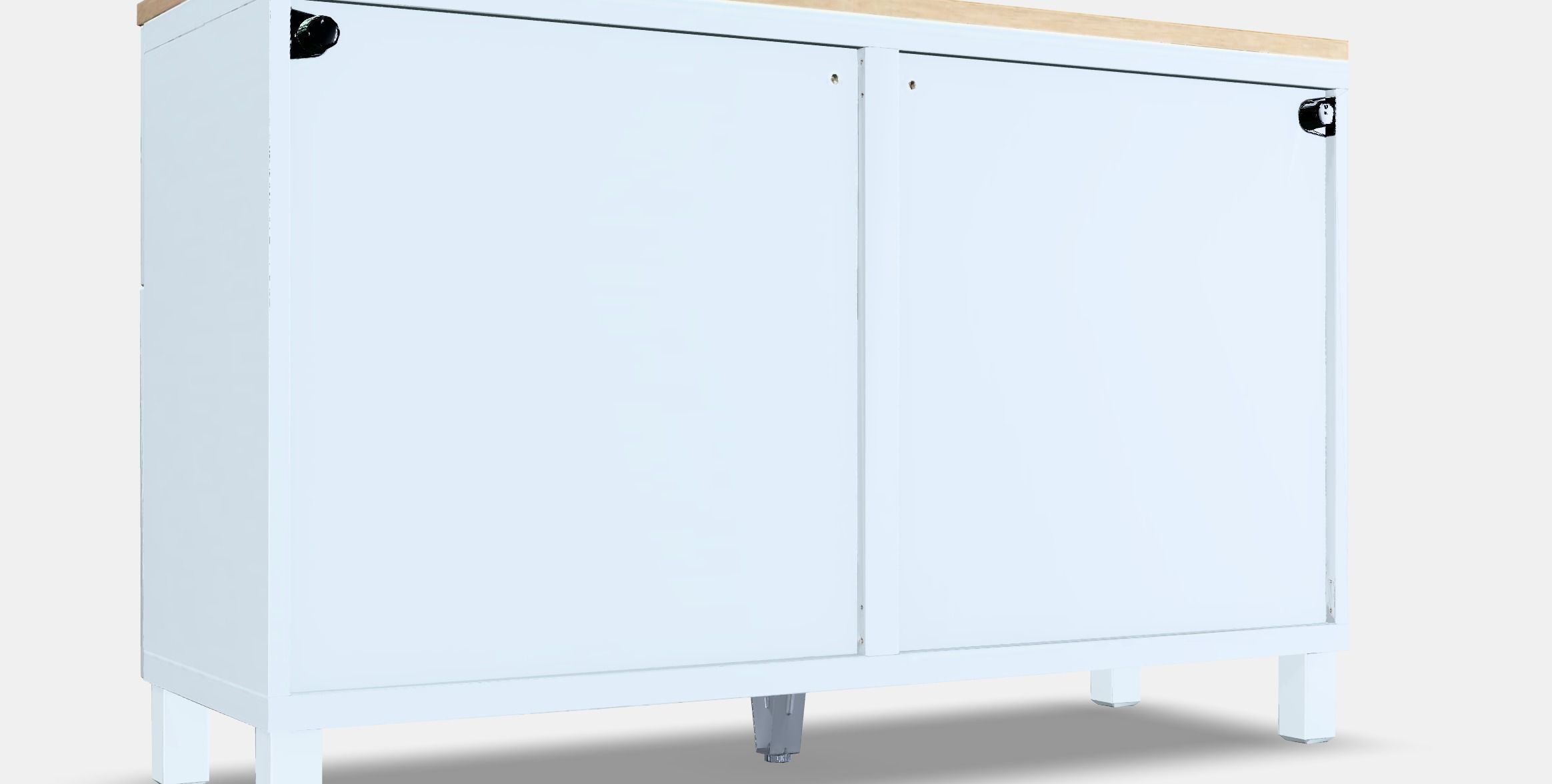 BESTA Storage unit  doors-drawers Low-poly 3D model_2