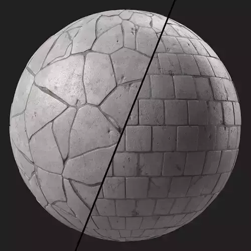 Pavement Materials 101- Concrete Paving - Pbr Seamless